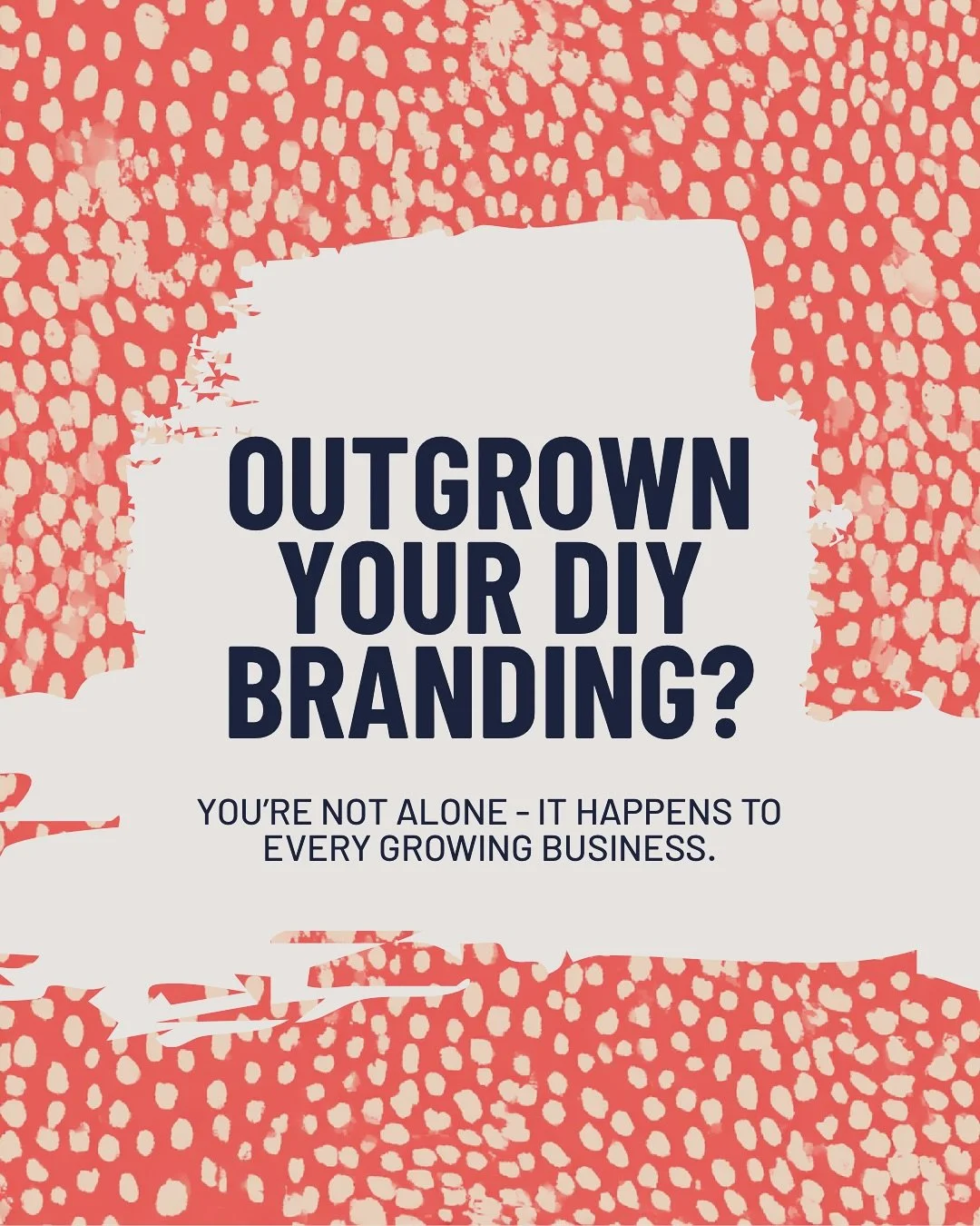 You&rsquo;ve outgrown your DIY branding - and it shows.

You&rsquo;re proud of how far your business has come, but your visuals? They&rsquo;re still stuck in start-up mode.

You spend hours scrolling Canva, trying to make things look cohesive, but it