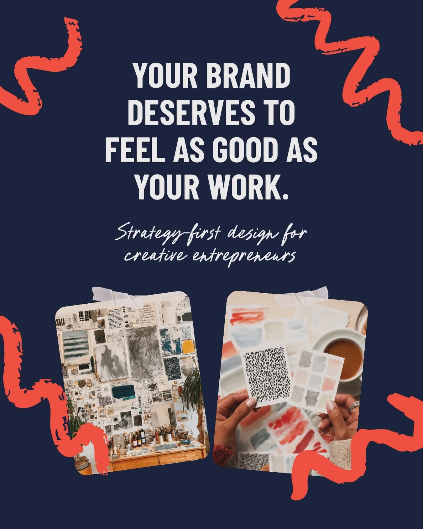 You started your business with passion, purpose, and maybe a little bit of chaos. 

But somewhere between late-night content creation sessions and endless client work, your brand stopped feeling like you.

Now your visuals don&rsquo;t reflect the qua