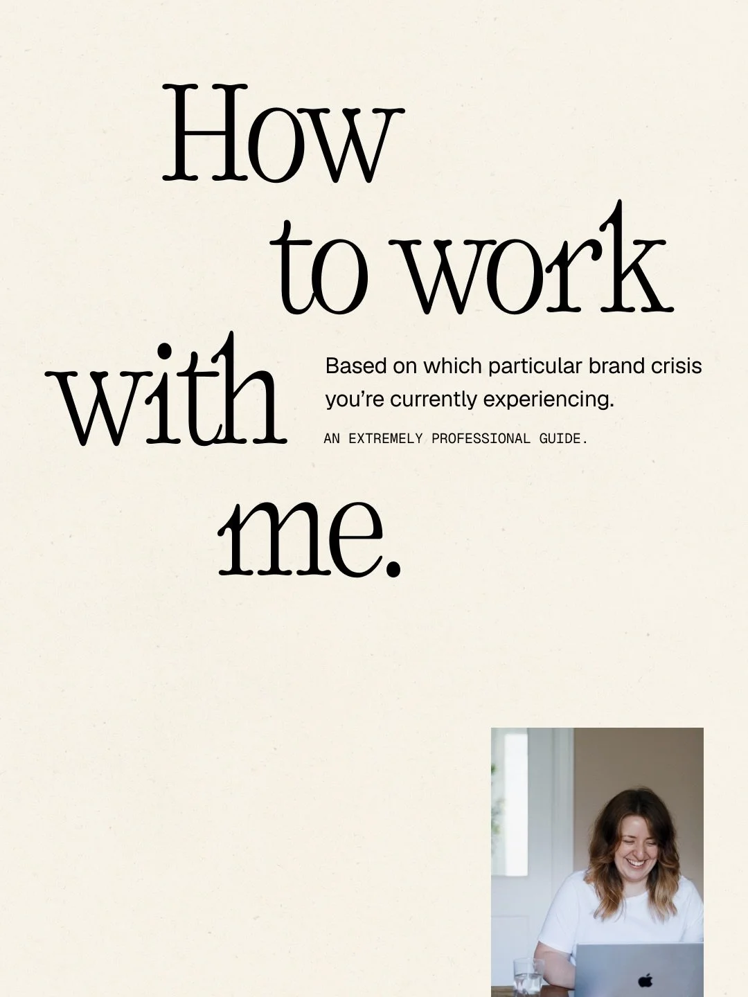 How to work with me, your new favourite brand strategist and designer.

I have two very simple offers - Your Brand, Clear is a pure strategy and creative direction service, whereas Your Brand, Built will get you the strategy plus a fully built brand 