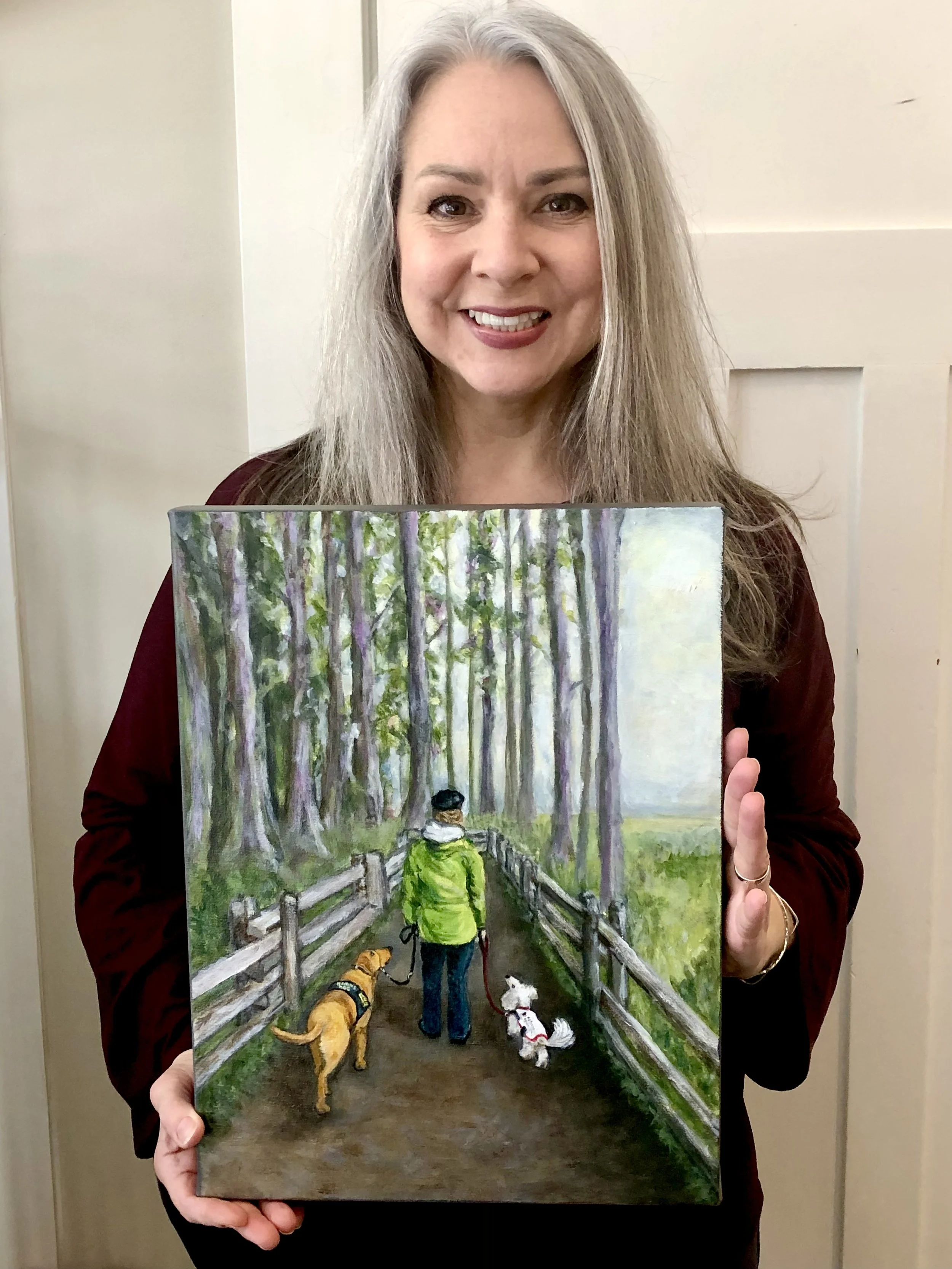 The Perfect Image with Service Dogs for an Autobiography

