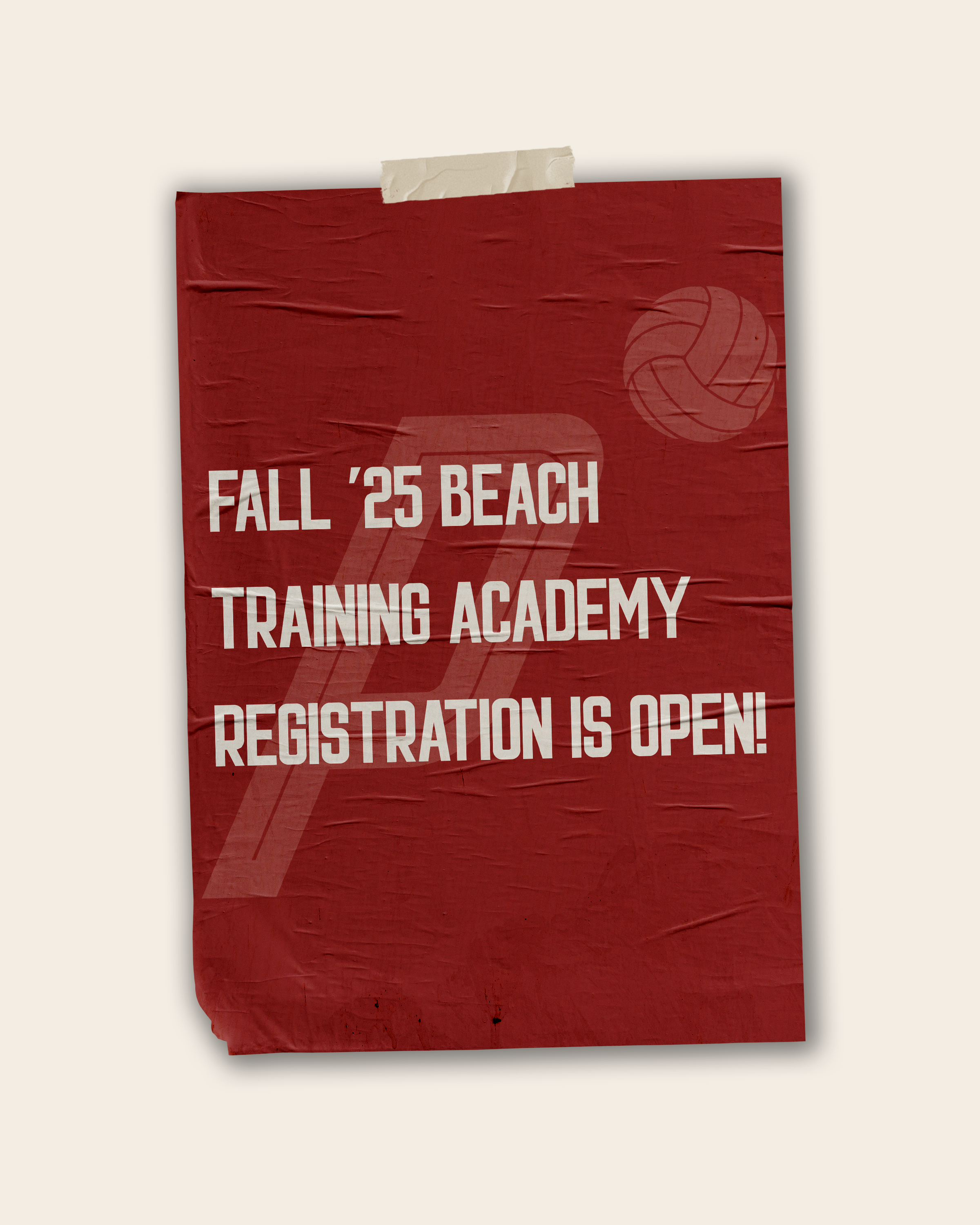 Fall '25 Beach Training Academy Info