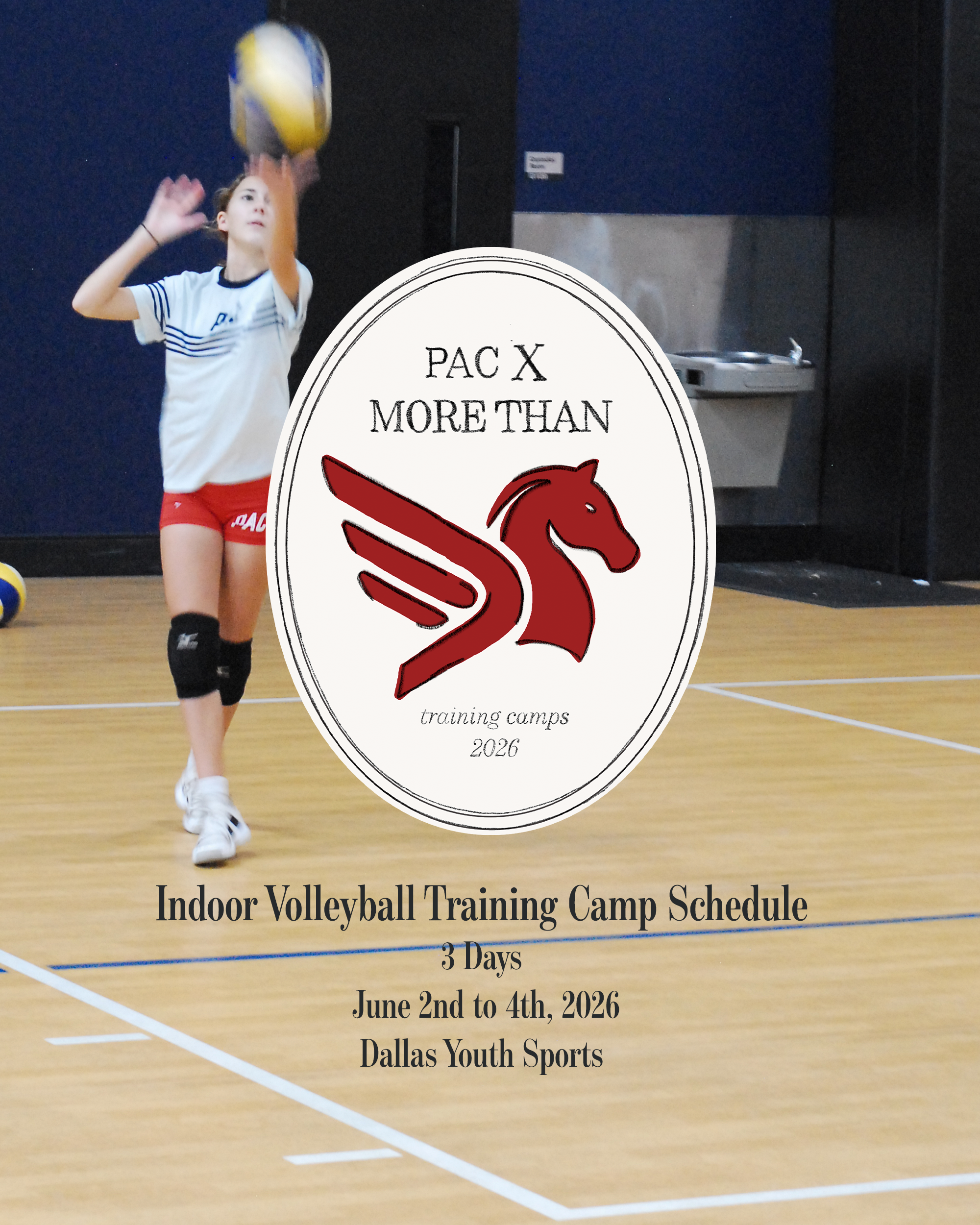 PAC x MT Indoor Volleyball Camp | June 2nd–4th