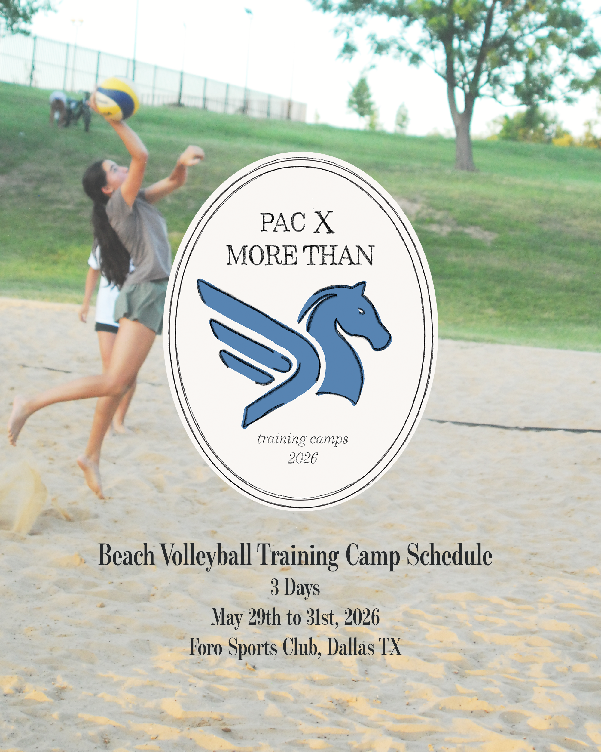 PAC x MT Beach Volleyball Training Camp | May 29th–31st