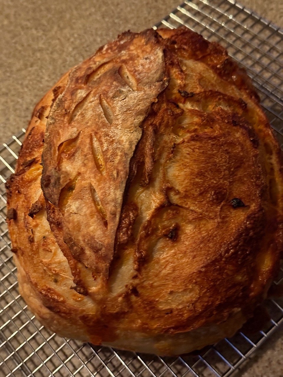 Cinnamon Raisin Sourdough Loaf