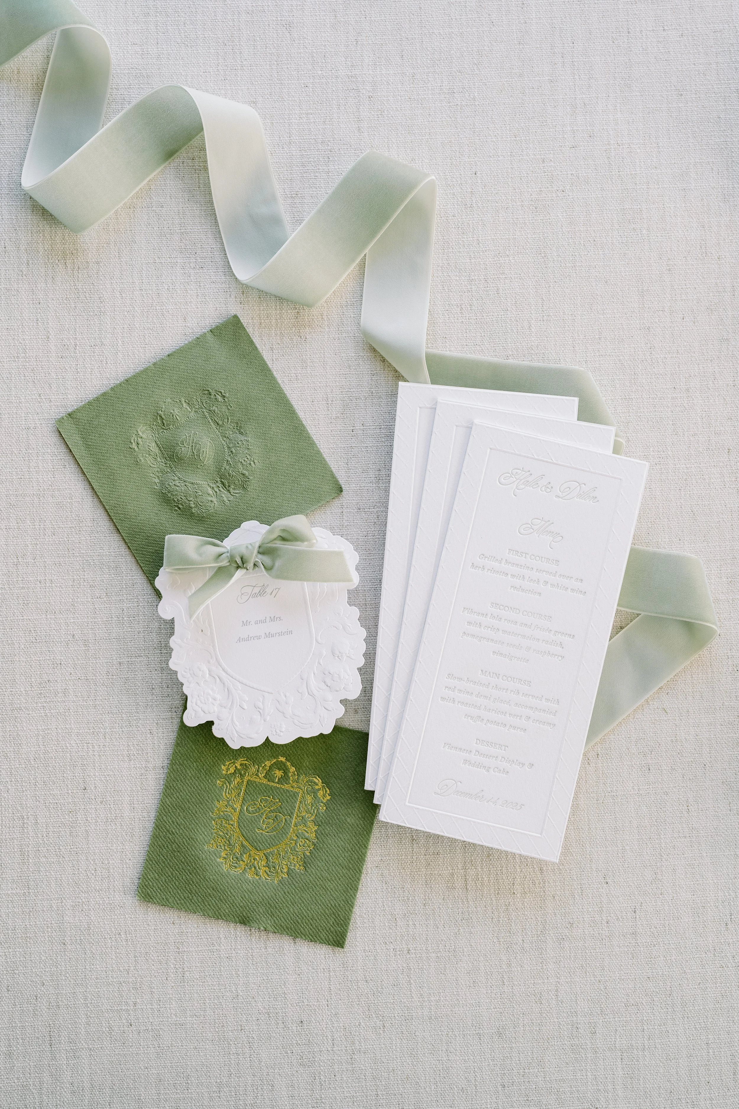 luxury day of paper wedding invitation designer