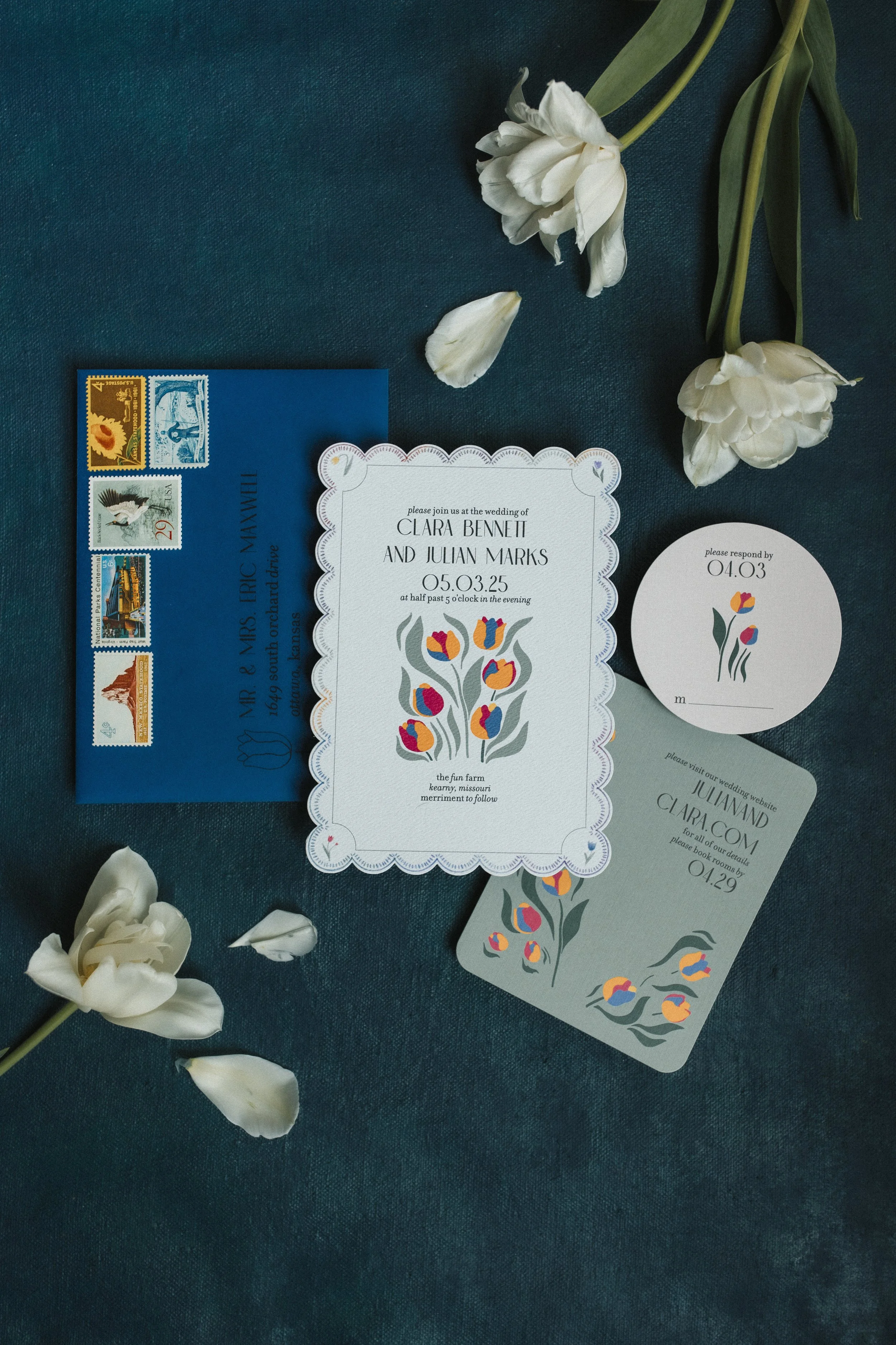 printed-addressing-used-for-luxury-wedding-invitations