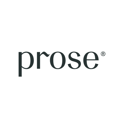 The word "prose" written in black lowercase letters on a white background.