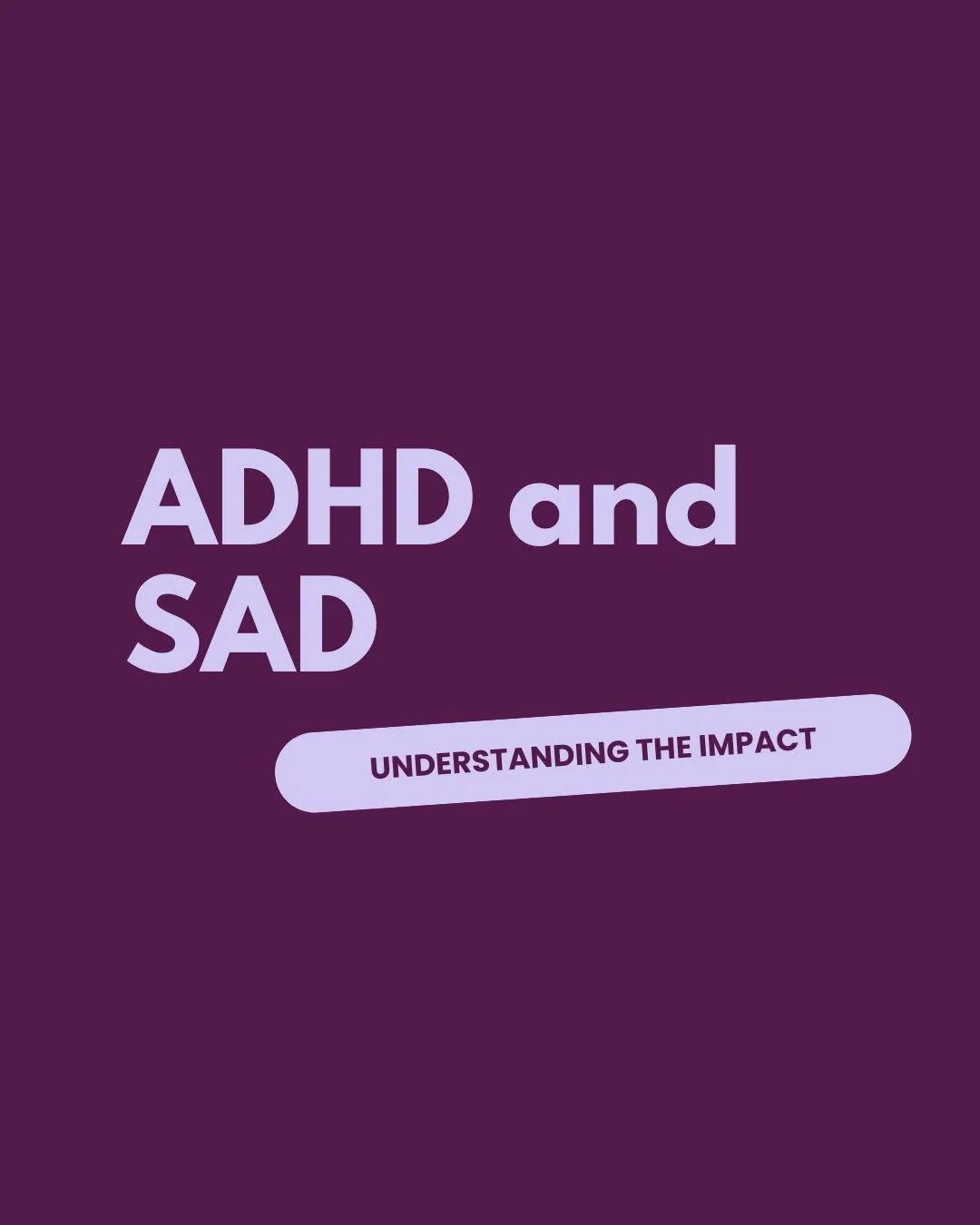 Navigating the emotional rollercoaster of ADHD is real. It's not just about focus&mdash;it's about the overwhelming sadness, the frustration, and the feeling of being misunderstood. I made this carousel to share a bit about what this connection feels