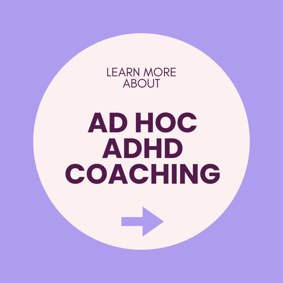 Ad hoc coaching is a relatively new service that I've introduced designed as a one-off short term solution to tackle big problems - whether it is RSD or reasonable adjustments at work,  we will unpack it and look at solutions. 

These sessions are al