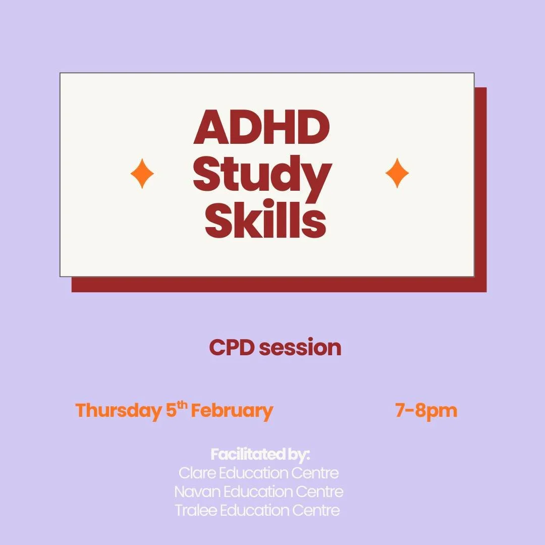 As someone who wasn't diagnosed until my PhD - I've learned A LOT about how to study with my ADHD and how to work with it rather than against it!

Next week, I'll be delivering a session on exactly that! How to study with ADHD and strategies and tips