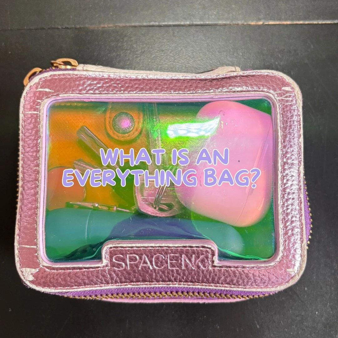 Ever heard of an everything bag? It's probably one of my favourite strategies - one that is easy to implement and one that I've stuck with. 

#AdultADHD #ADHD #Neurodivergent #ADHDWomen
#ADHDLife #LateDiagnosedADHD #Neurospicy