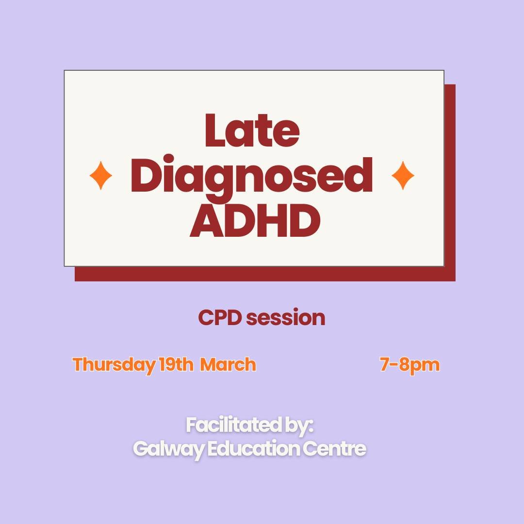 More and more people are late diagnosed with ADHD in the current climate, particularly as we have older students getting diagnosed, we need to understand their unique experience and challenges. 

Which is exactly what this CPD will be exploring. 

@e