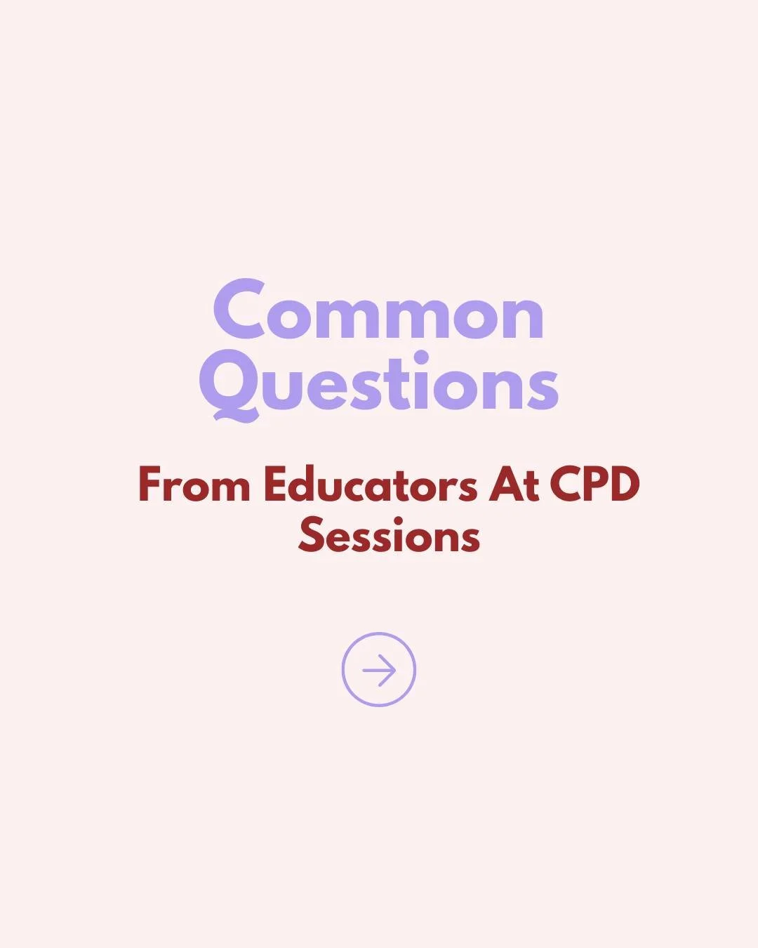 Common questions I'm asked at a CPD session and answers to help support! 

#adhd #adhdireland #CPD #education #inclusiveeducation