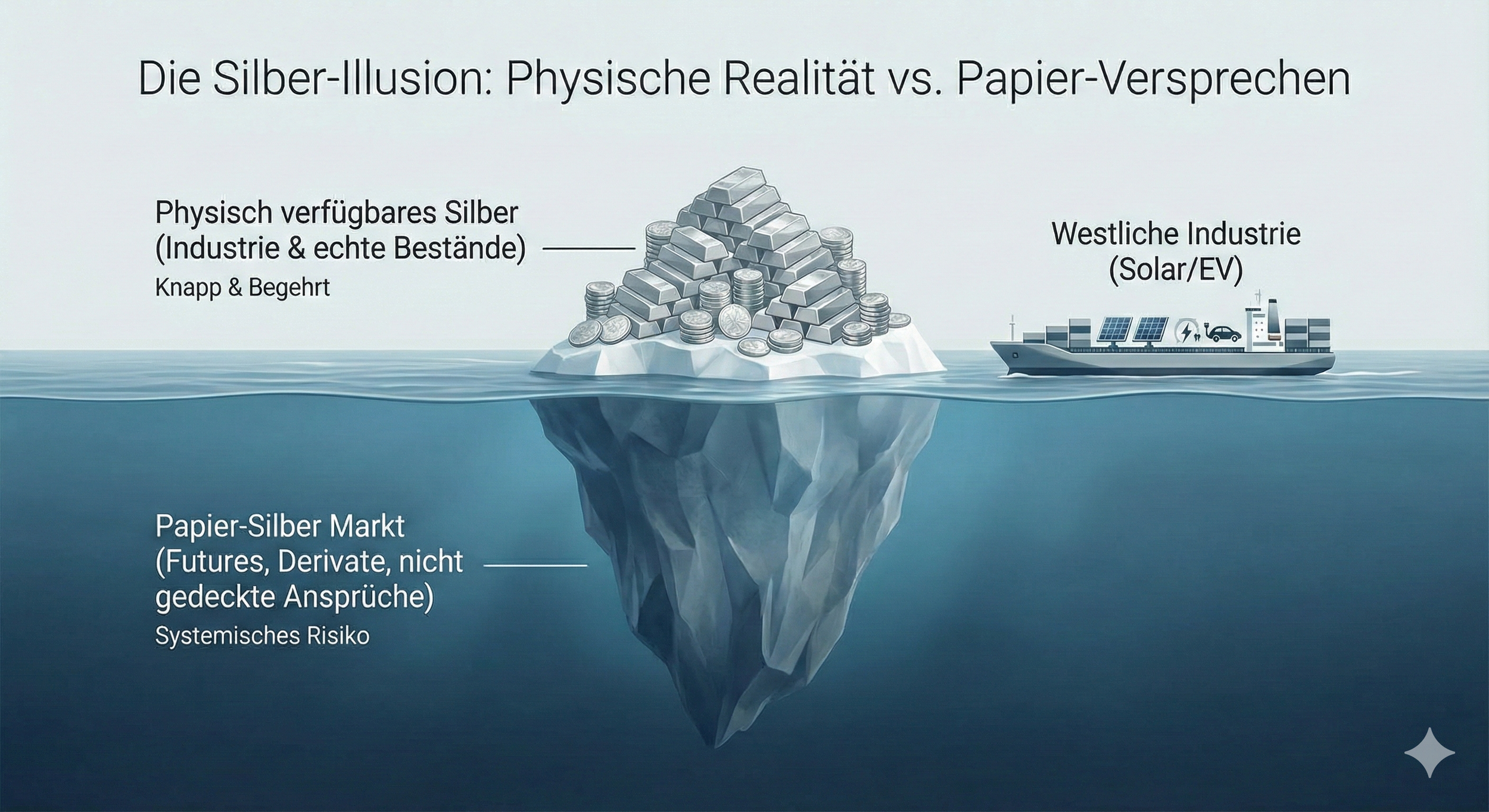 Unterschied physisches Silber und Silber Zertifikate