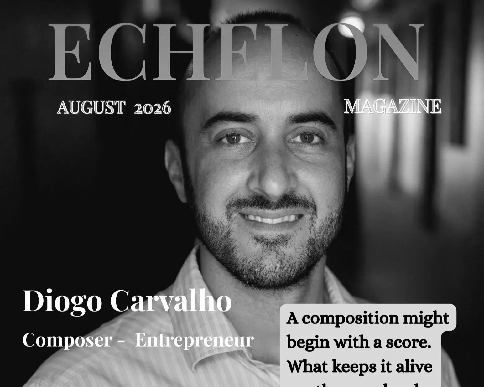 Diogo Carvalho: Before the Music