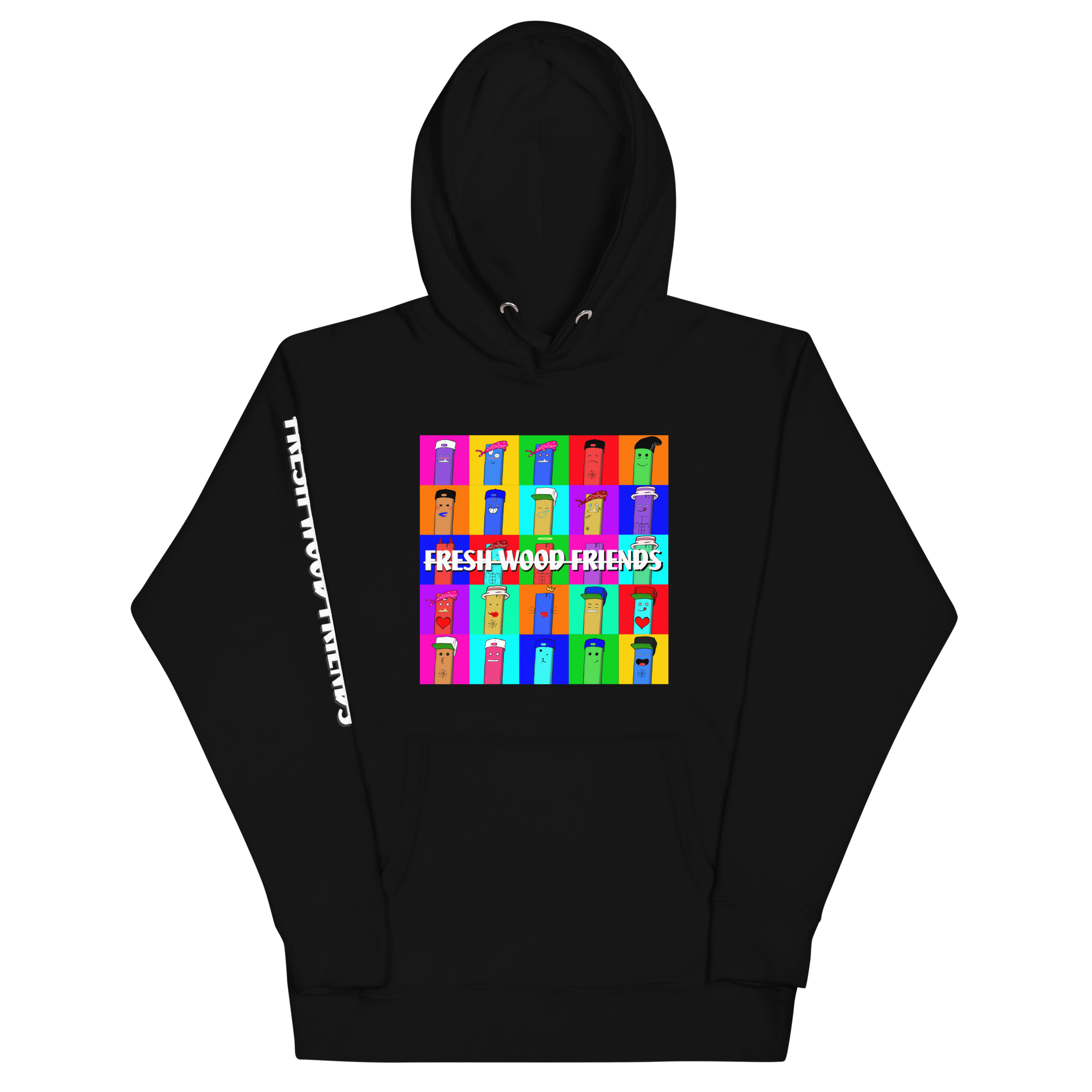 Fresh Wood Friends Unisex Hoodie