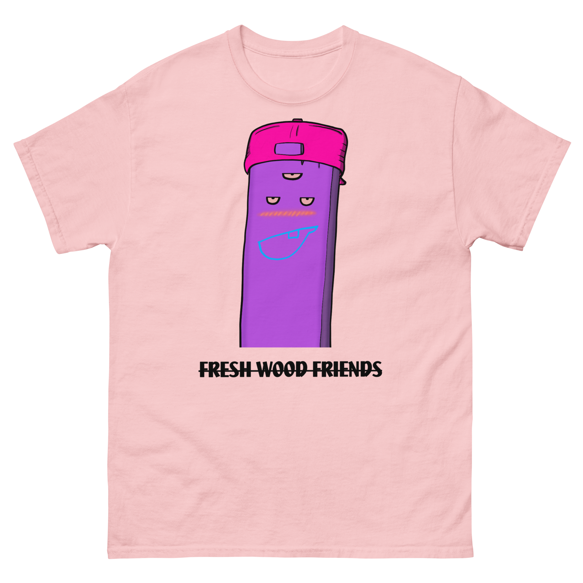 unisex-classic-tee-light-pink-front-6982e93fbec42.png