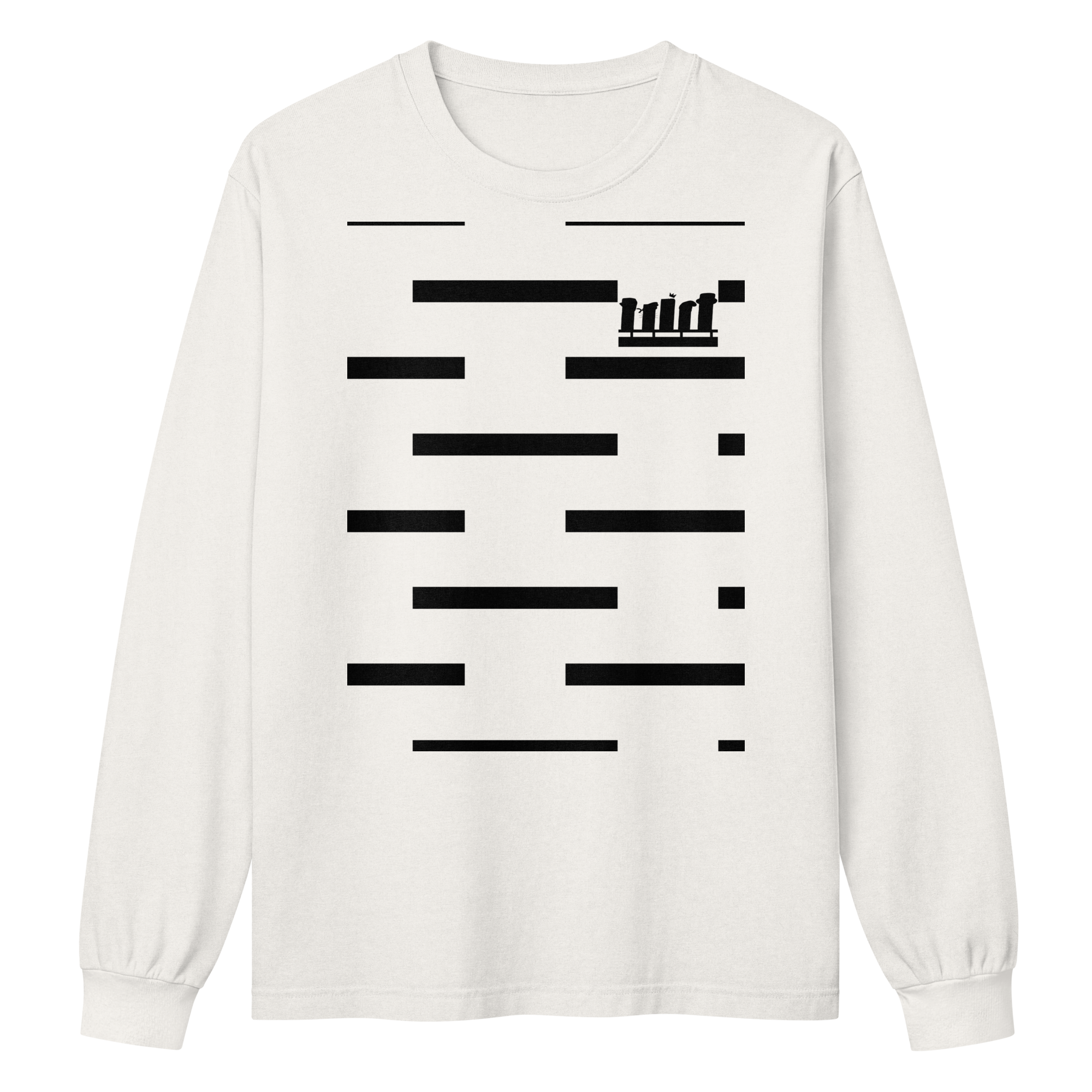 FWF “WHYTE” UNISEX LONG SLEEVE