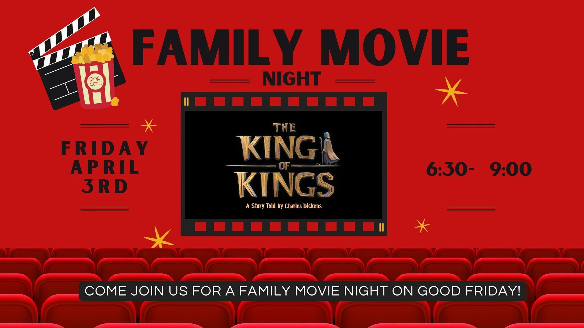 FREE - Good Friday Movie Night!