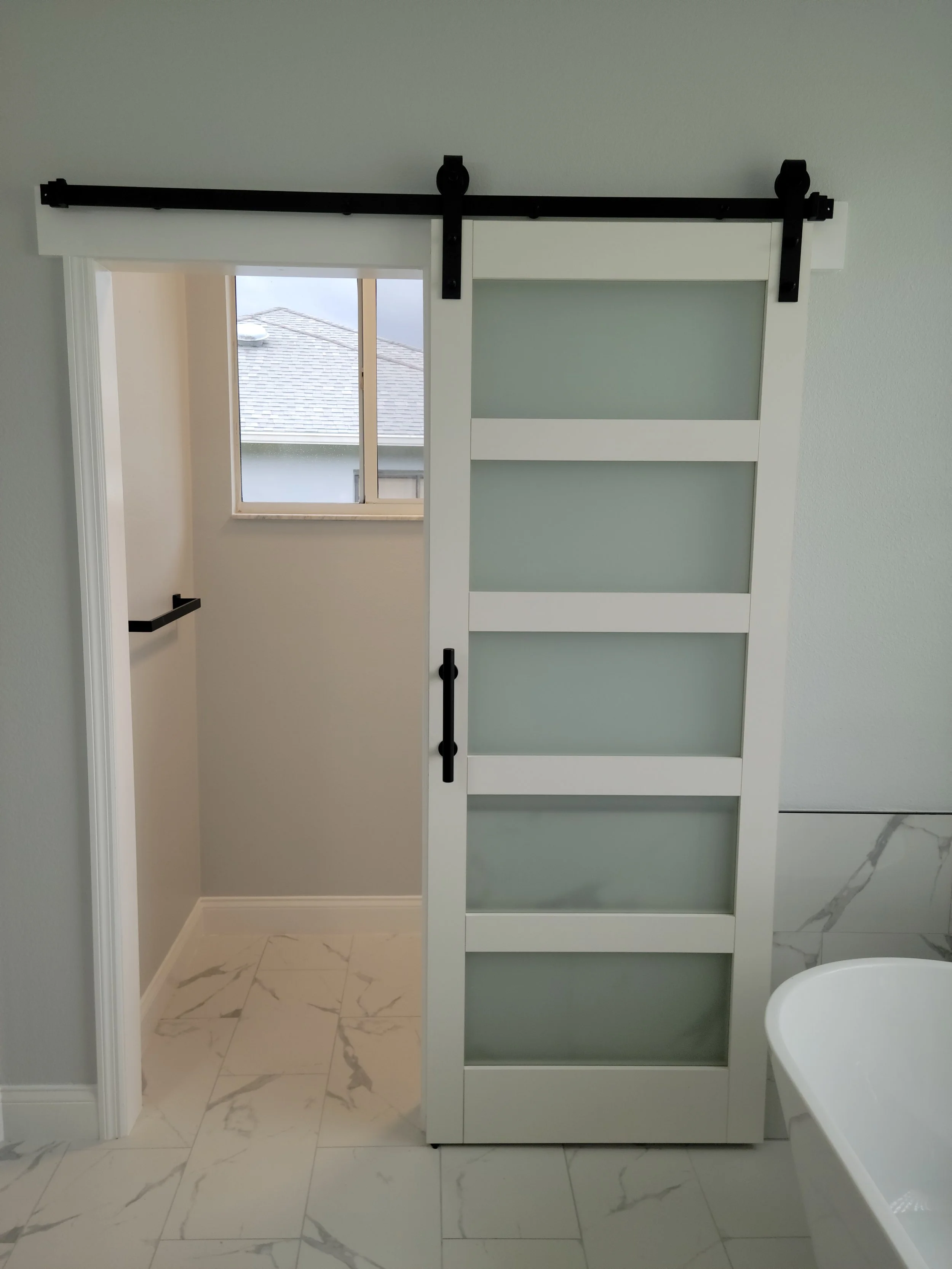 Barn door install