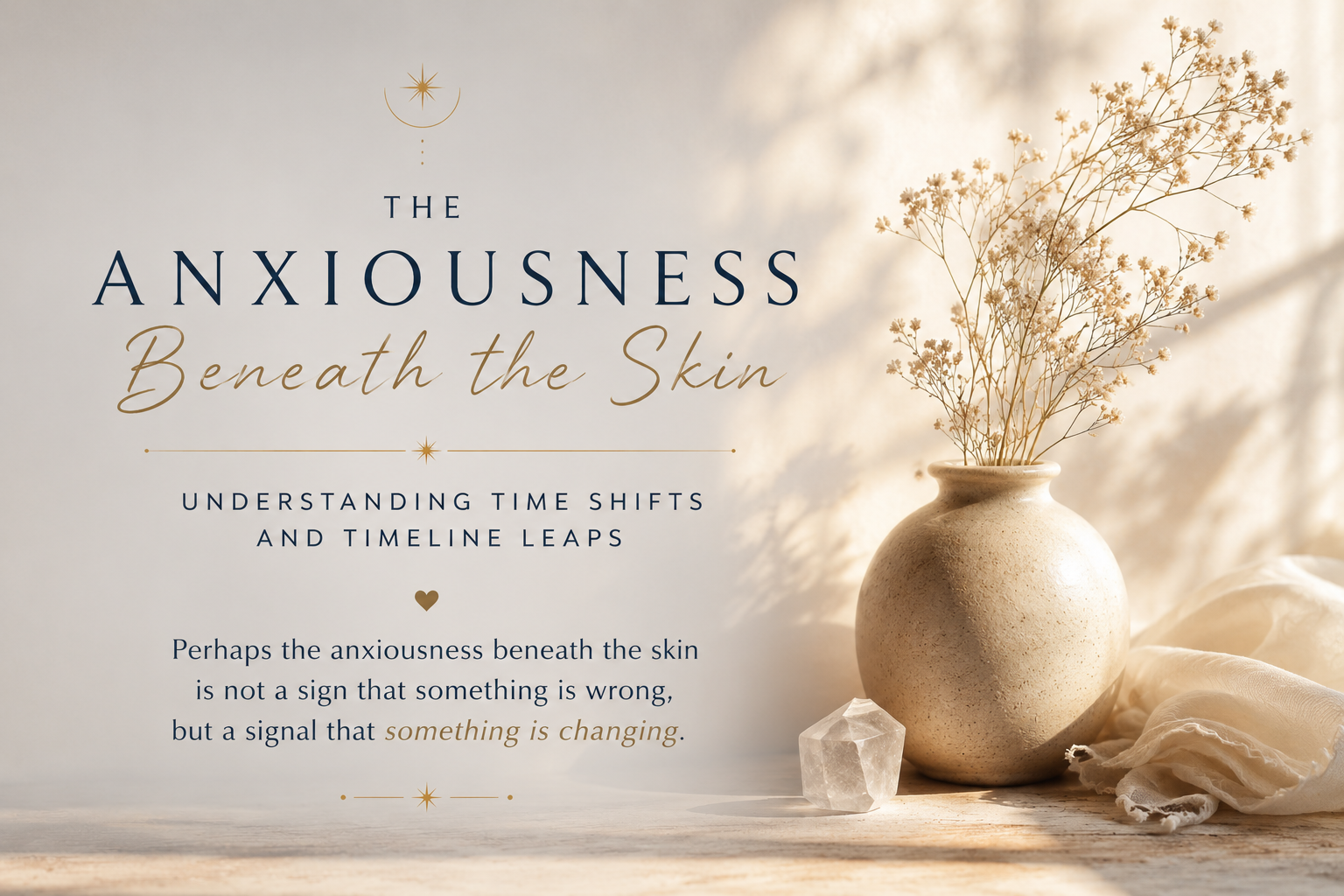 The Anxiousness Beneath the Skin