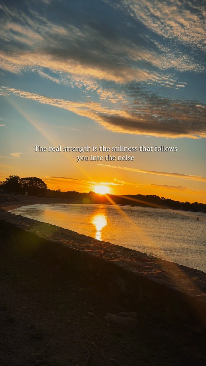 Stillness isn’t a moment - it’s a mindset.