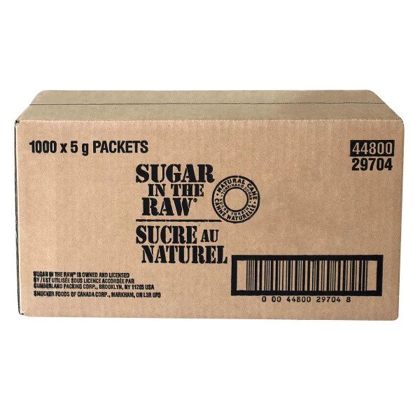 Raw Sugar Packets