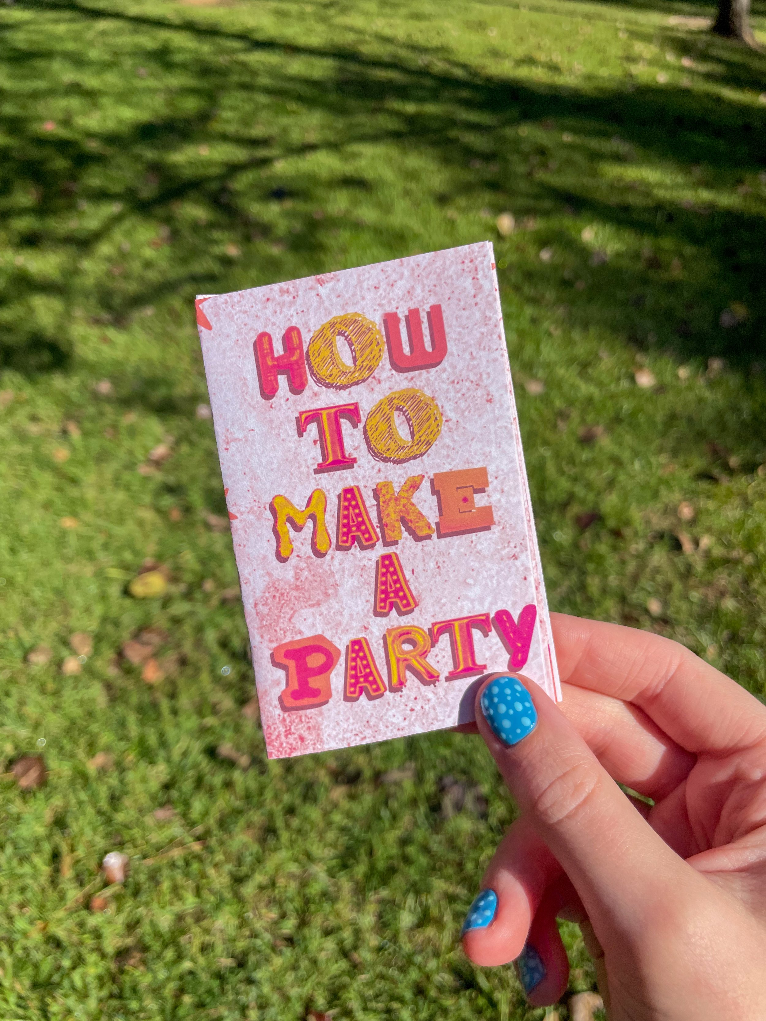 How to Make a Party Zine