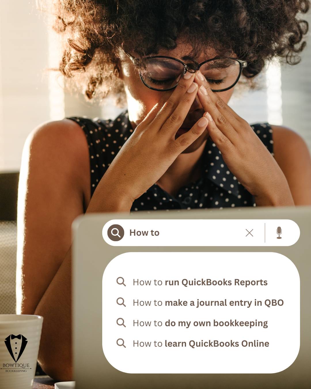 Tired of endless Google searches and YouTube rabbit holes for bookkeeping answers? Discover how Bowtique can transform your learning experience with tailored training for you or your bookkeeper!