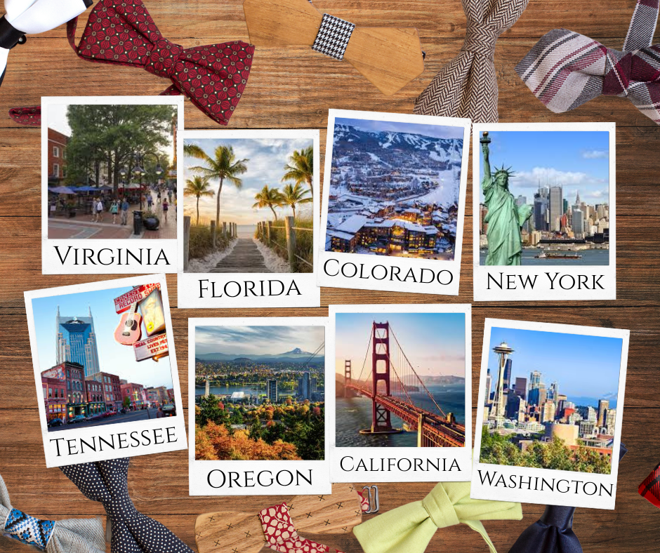 Why stress over State Sales Tax regulations when Bowtique Bookkeeping has the expertise to handle it all?
Sit back, relax, and let us manage your finances seamlessly! 🤑
I am grateful to have clients from all across the country! Join us today to add
