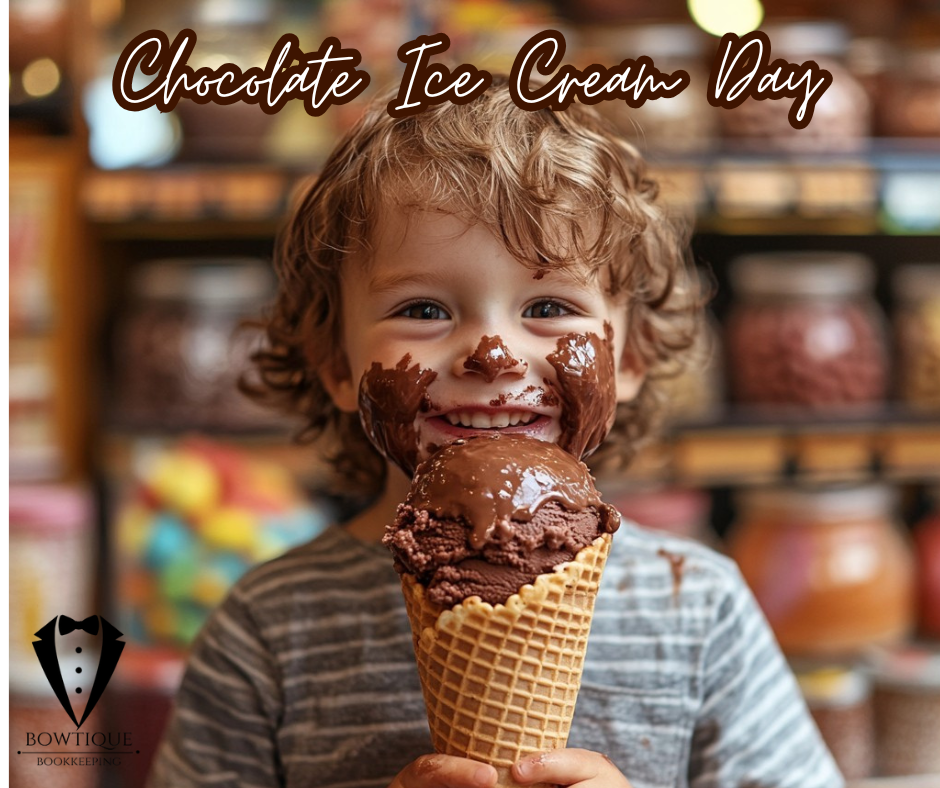 Dive into the deliciousness of Chocolate Ice Cream Day! At Bowtique, we’re here to ensure your finances are as smooth as your favorite scoop—because life’s too short not to enjoy the sweet things!🍫🍦