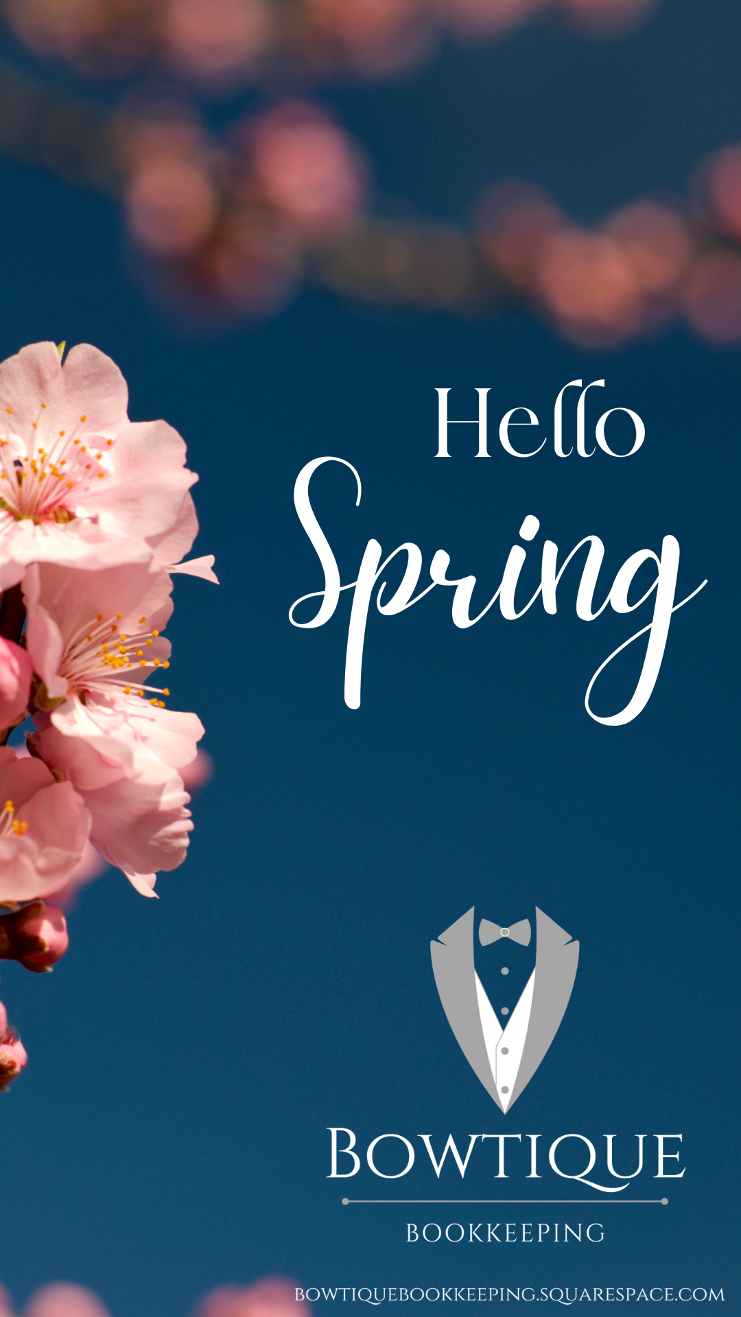 💐 Spring is calling, but are you stuck indoors wrestling with sales tax and unpaid invoices?
Let Bowtique Bookkeeping free you to bask in the sunshine and watch your business bloom! 💐
We look forward to hearing from you soon!