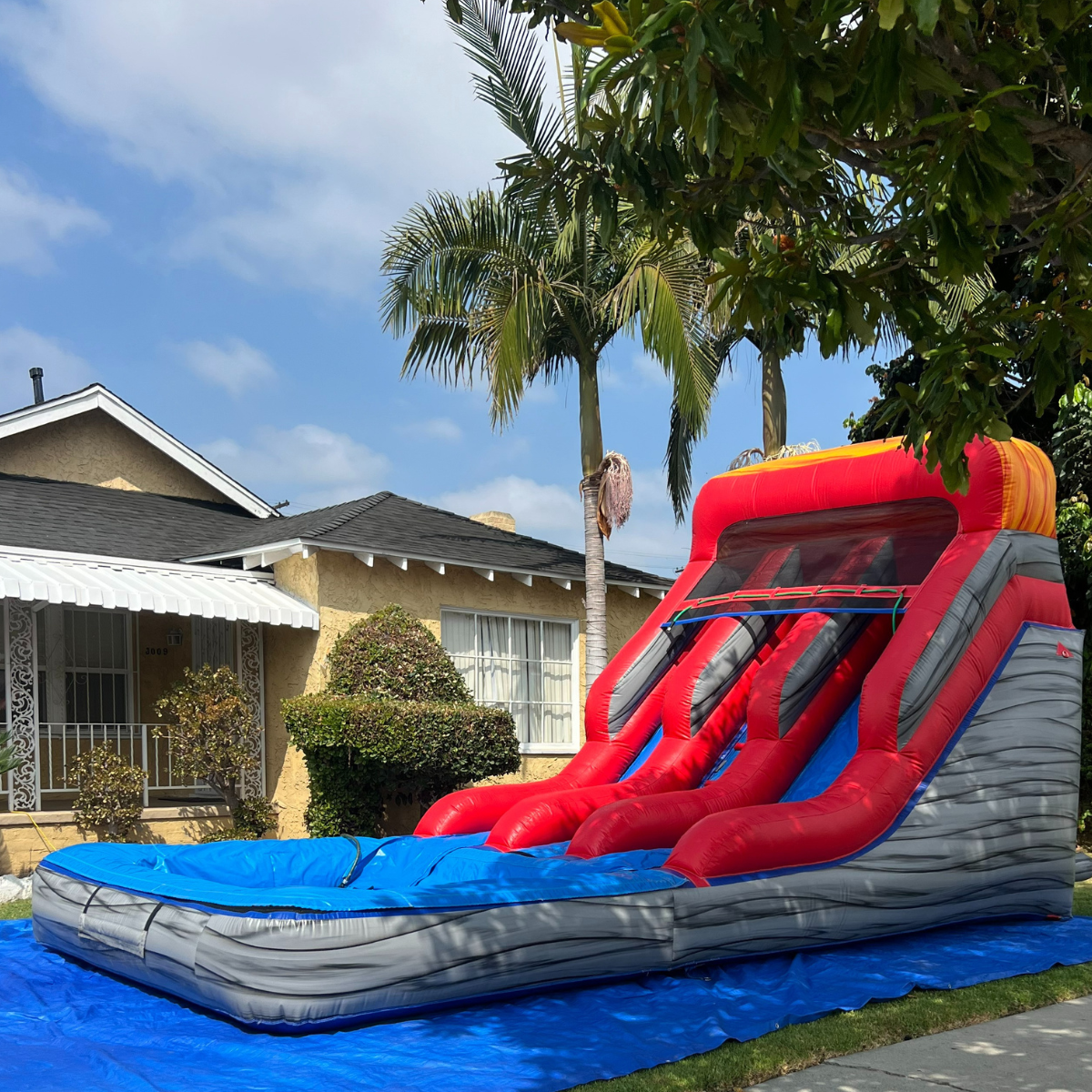 Inflatable Waterslide. Waterslides for Rent. Party Rentals. Bounce House