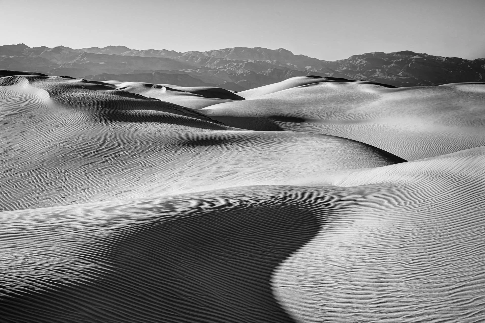 Solitude - one recurring emotion when photographing the desert is that of deep solitude.