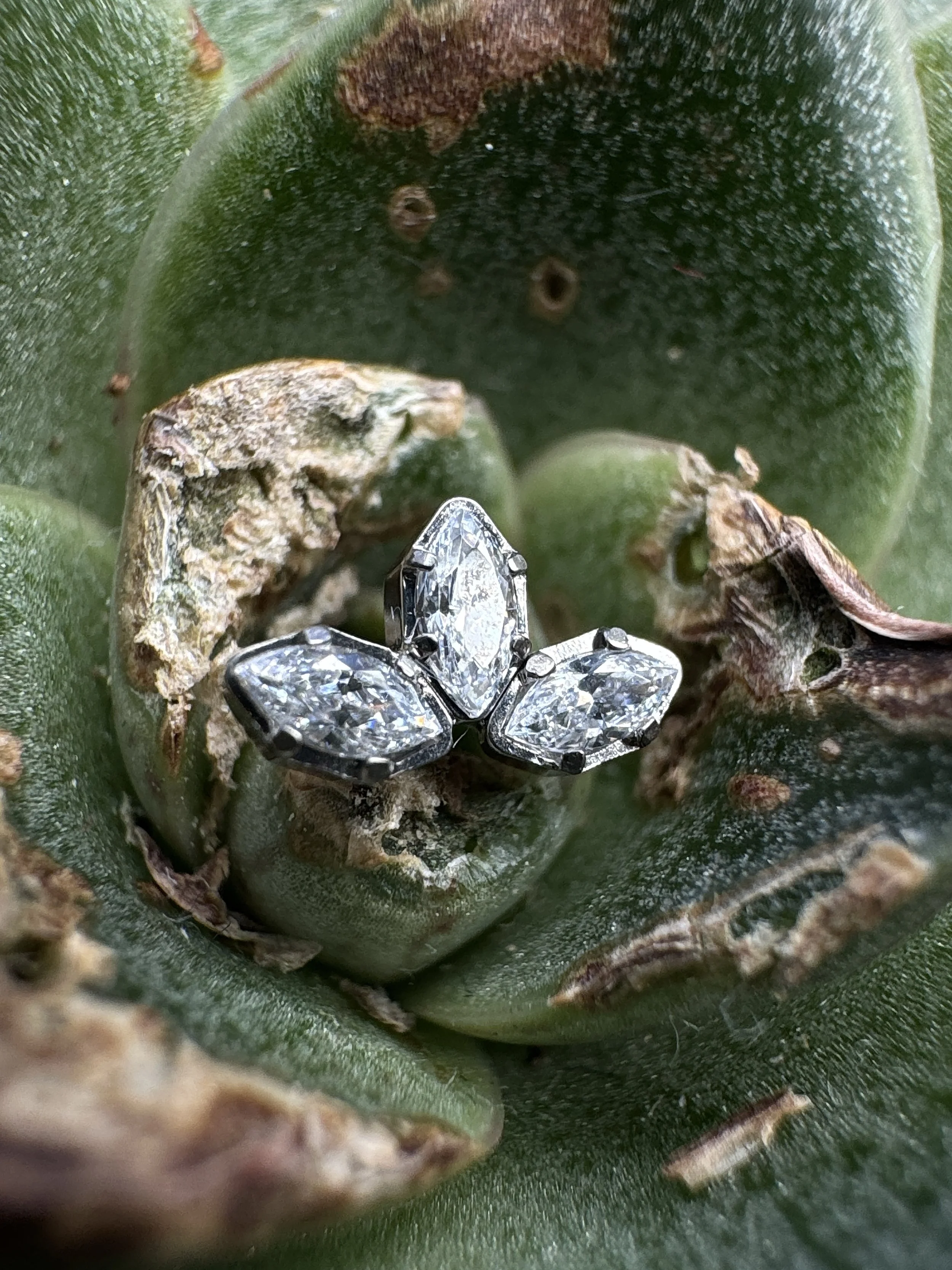Marquise Cut Gem Fan