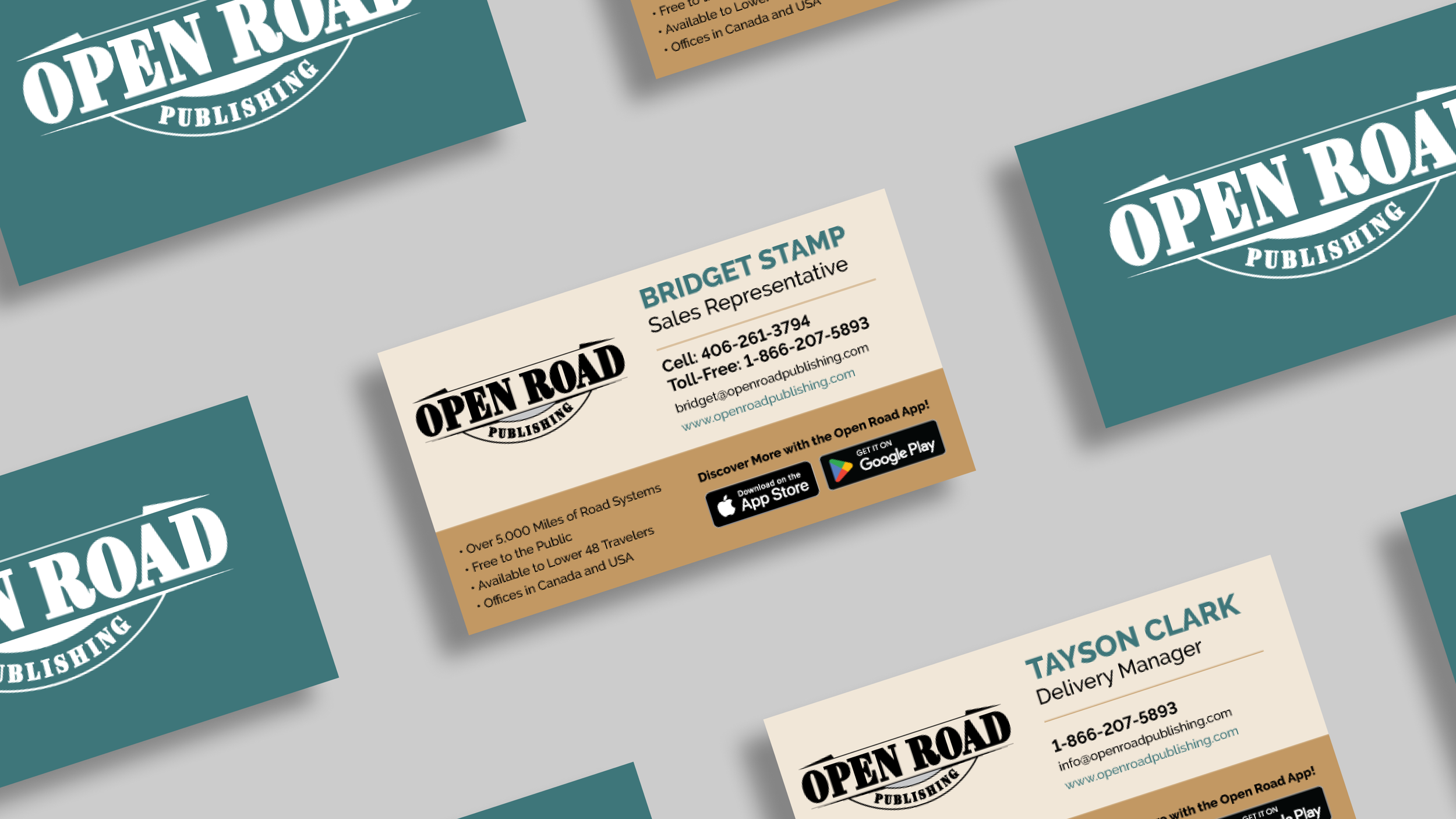 Open Road Publishing Business Cards