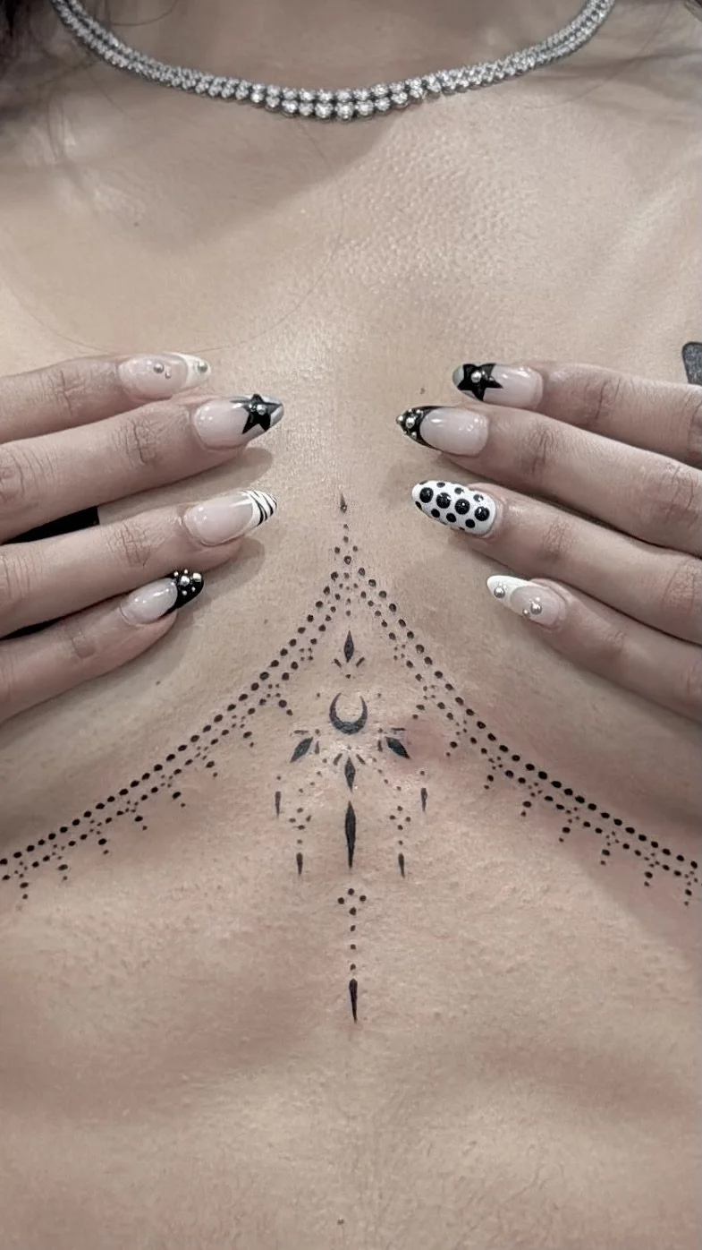 chest tattoos for woman Hermosa Beach
