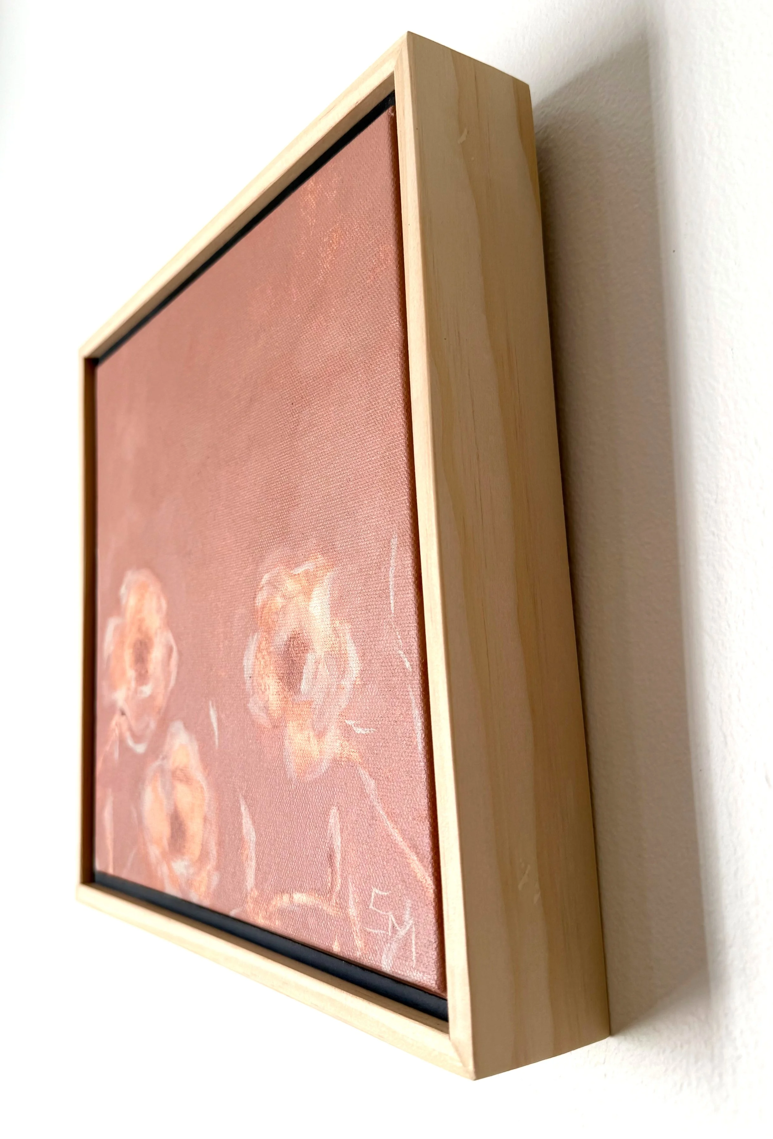 DottiePinkRoseModernLandscapeContemporaryFloralPaintingDetail4SarahMorrisonAbstractArtRichmondVirginiaPainterArtist.jpeg