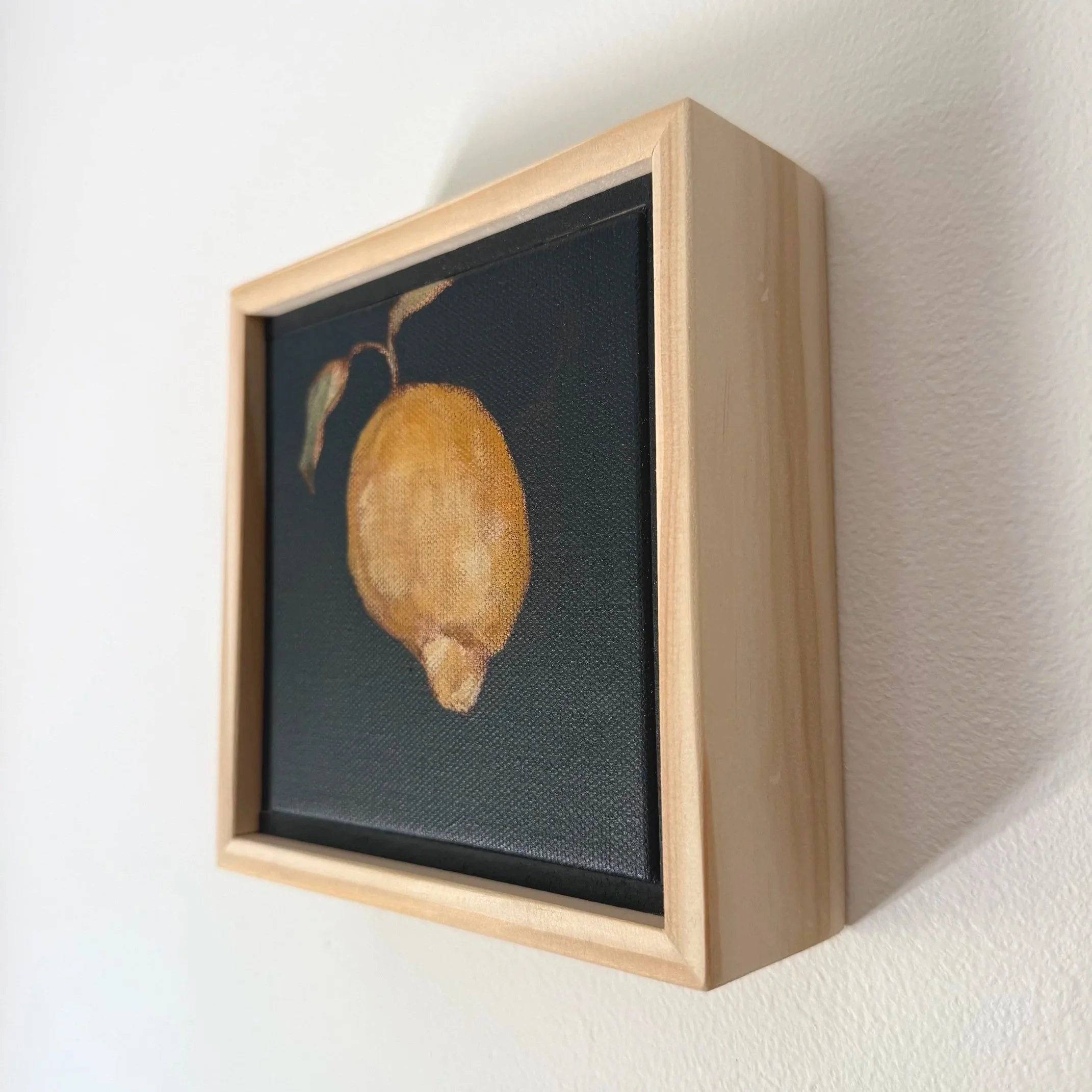 MayaYellowLemonNavyBlueContemporaryStillLifePainting1SarahMorrisonAbstractArtRichmondVirginiaPainterArtist.jpg