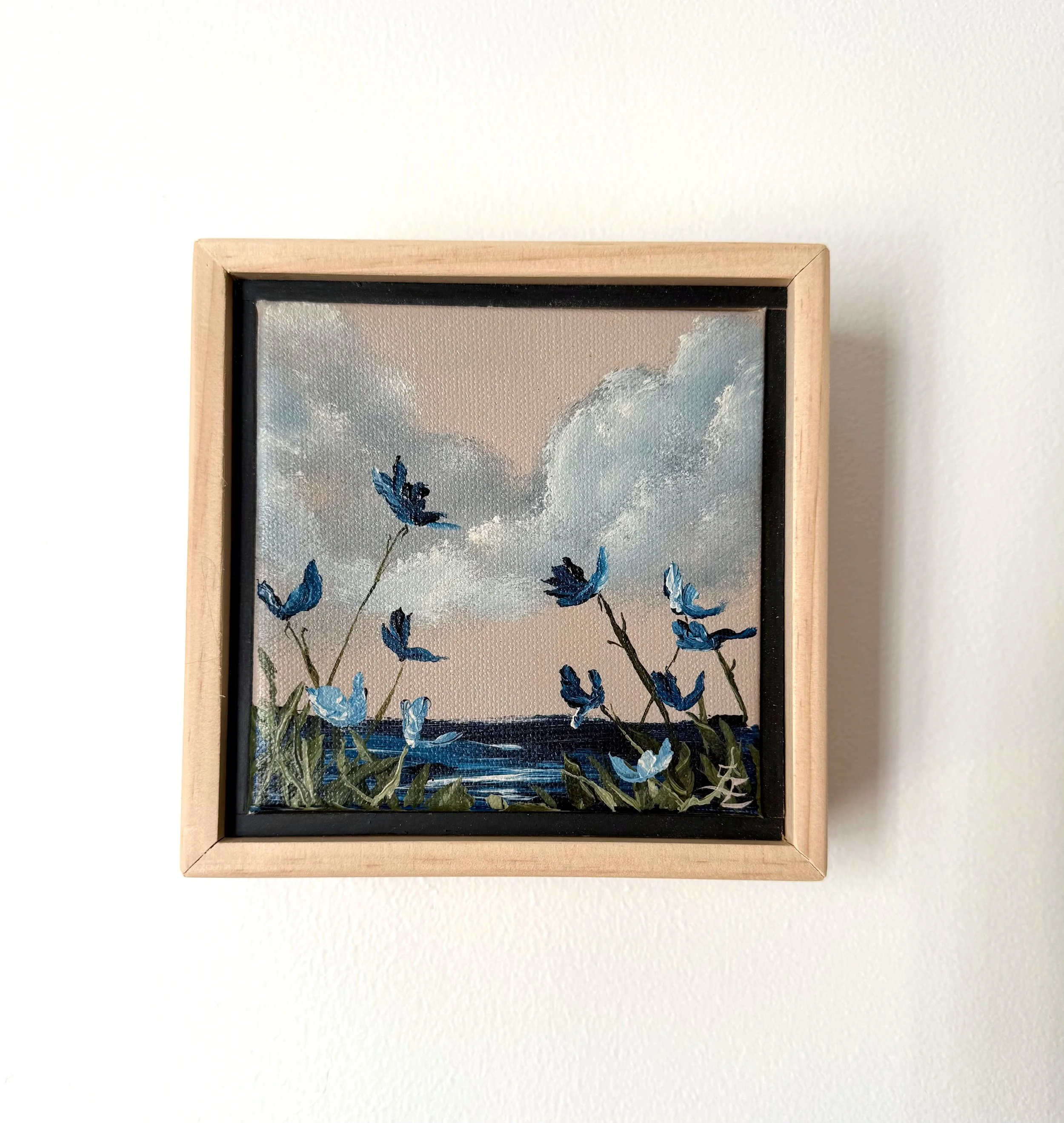 OliviaMiniContemporarySeascapeModernBlueandPinkFloralPaintingSarahMorrisonAbstractArtRichmondVirginiaPainterArtist.jpeg