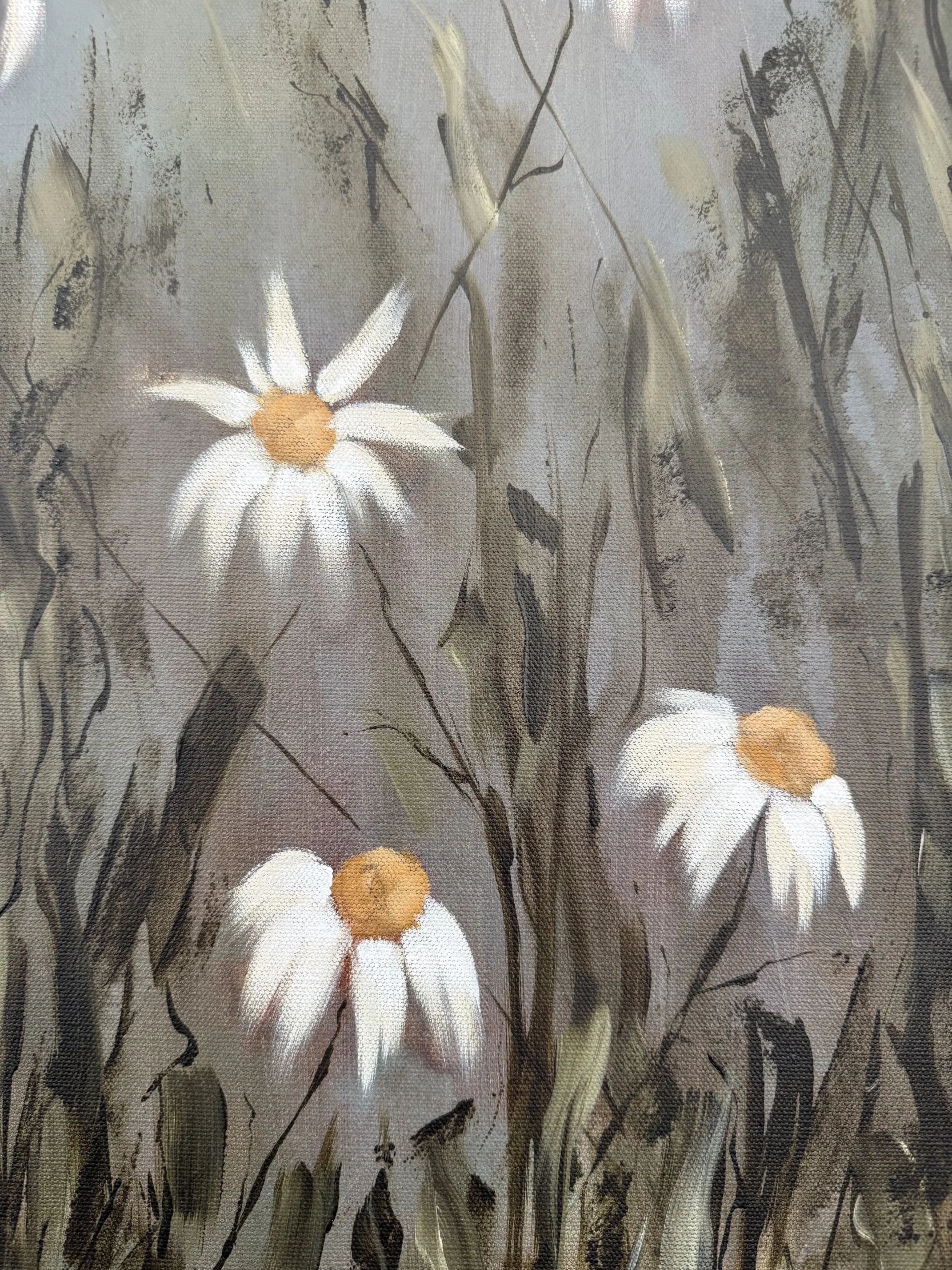 ChelseaBlueSkyDaisyModernLandscapeContemporaryFloralPaintingDetail3SarahMorrisonAbstractArtRichmondVirginiaPainterArtist.jpeg