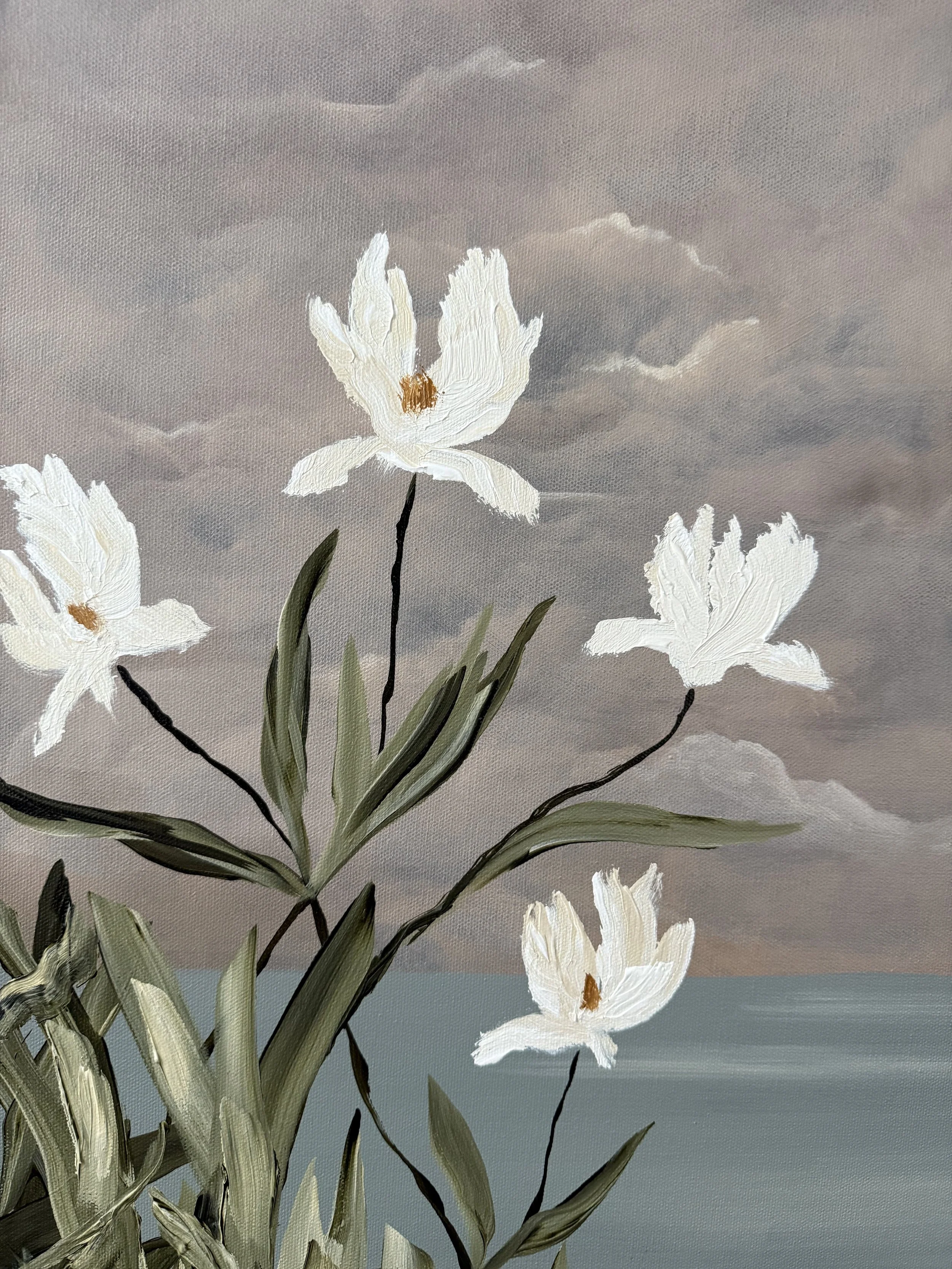 BrielleWhiteIrisModernSeascapeContempraryNuetralLandscapeDetail3SarahMorrisonAbstractArtRichmondVirginiaPainterArtist.jpg