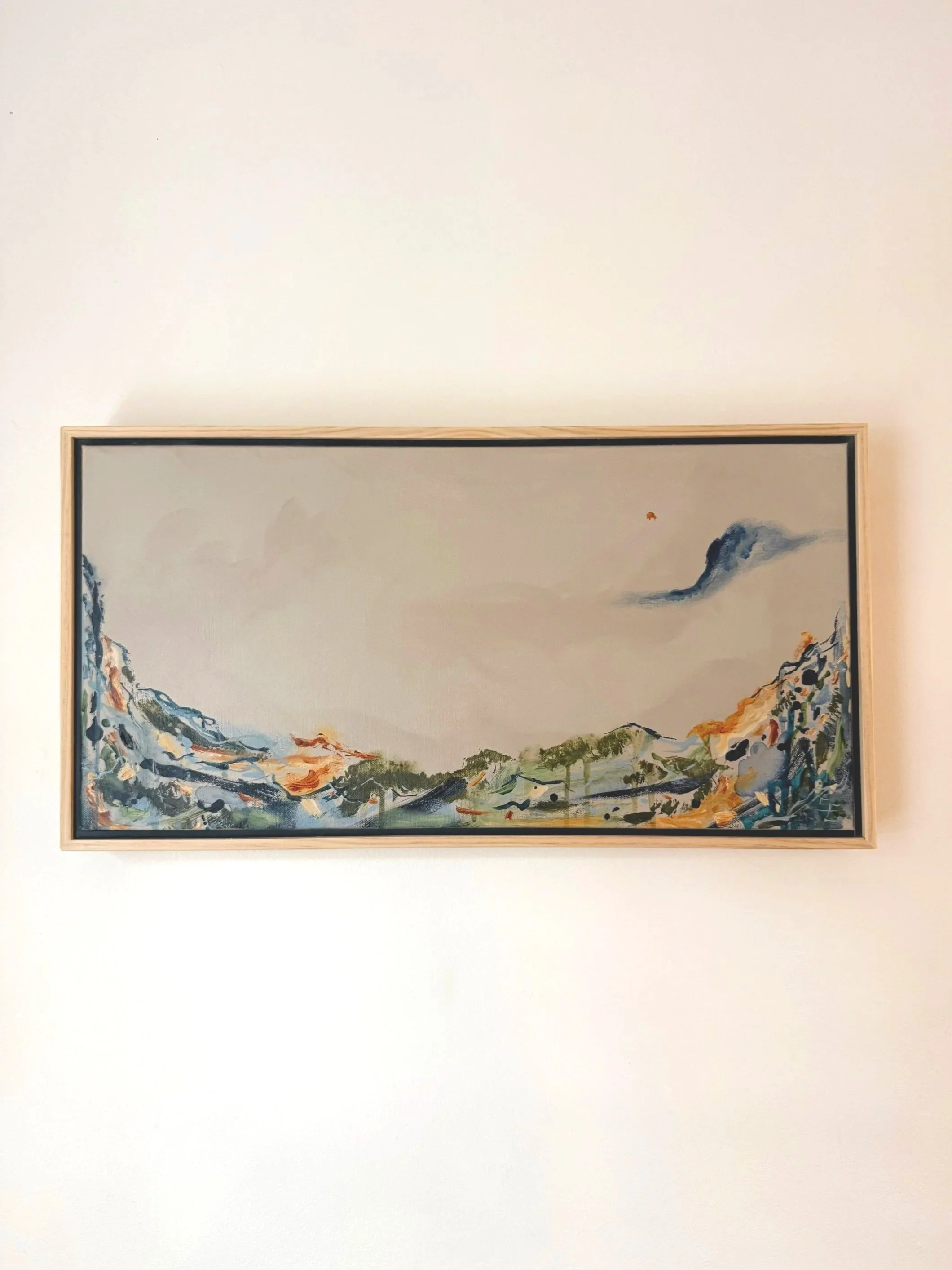 HanaModernMulticoloredContemporaryJapaneseLandscapePaintingSarahMorrisonAbstractArtRichmondVirginiaPainterArtist.jpg