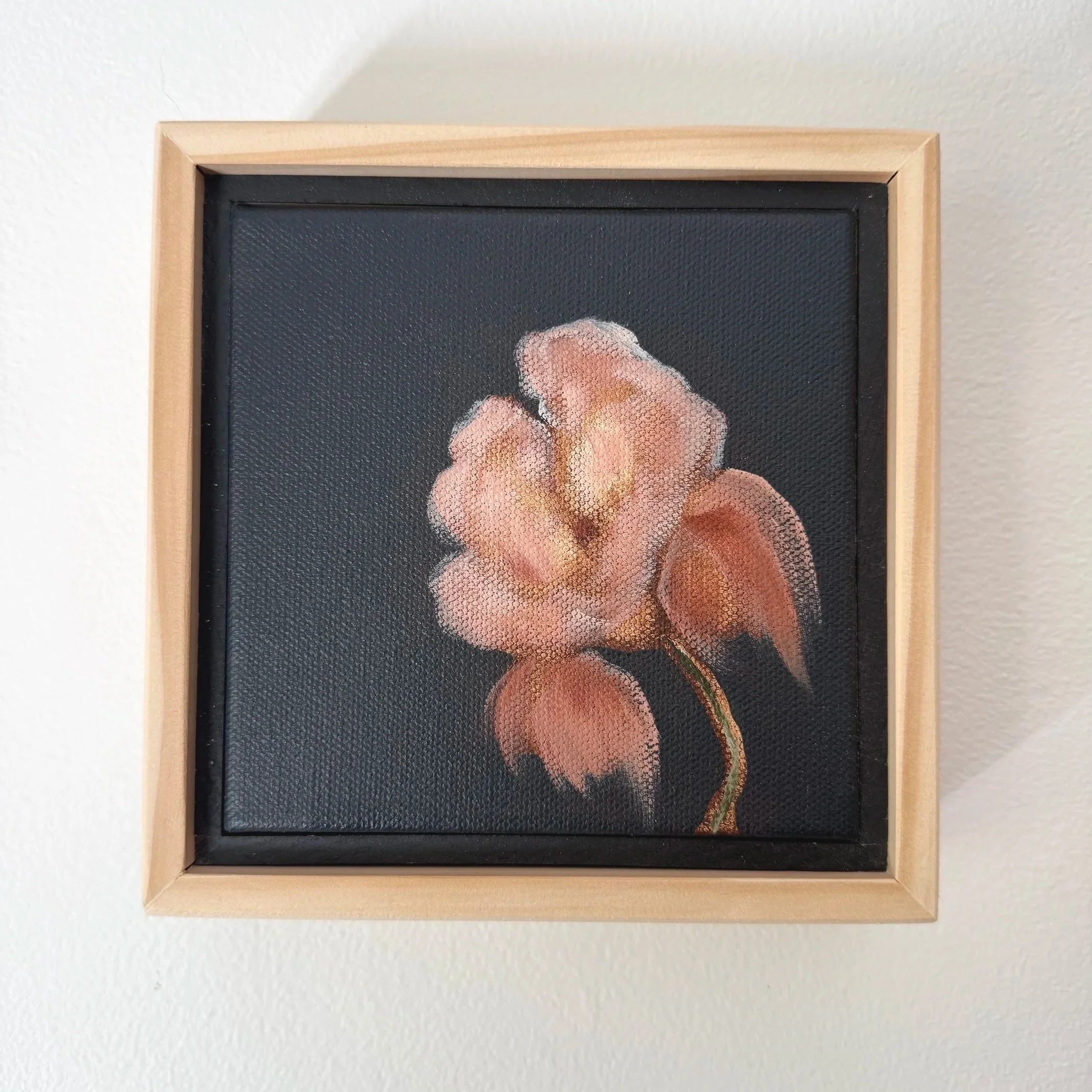 MaePinkIriaFlowerContemporaryFloralPaintingSarahMorrisonAbstractArtRichmondVirginiaPainterArtist.jpg