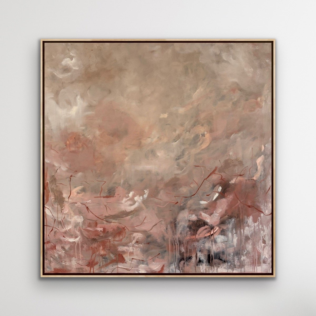 CarriePinkBlushCreamContemporaryModernPaintingSarahMorrisonAbstractArtRichmondVirginiaPainterArtist.jpg