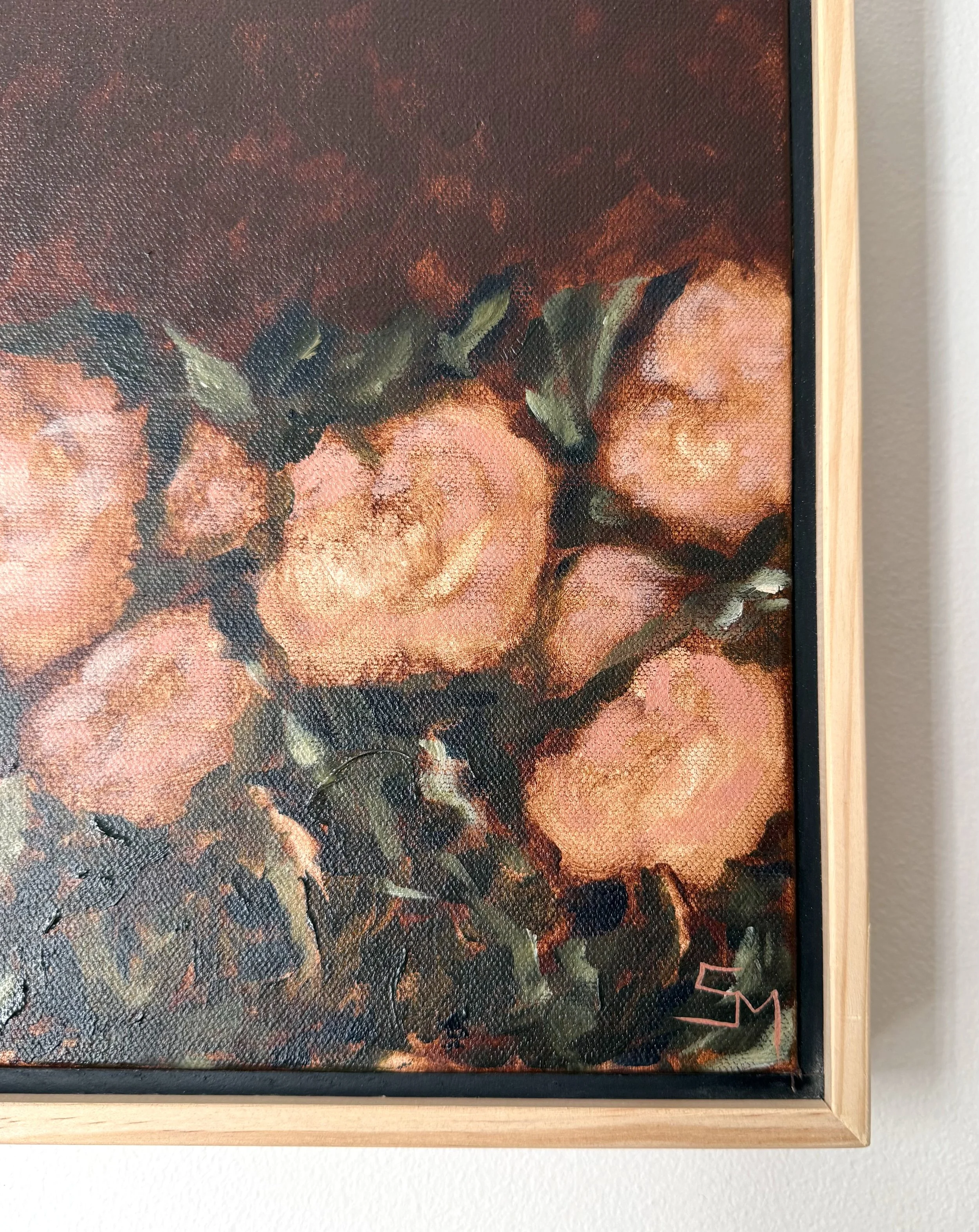MabelPinkBlushRoseModernFloralContemporaryLandscapePaintingDetail3SarahMorrisonAbstractArtRichmondVirginiaPainterArtist.jpeg