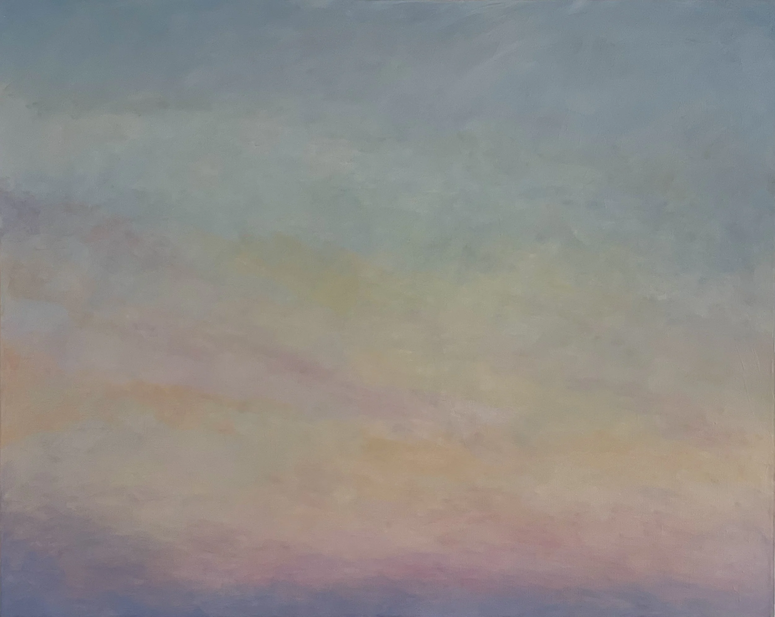 Evening, oil on canvas, 40" x 30"