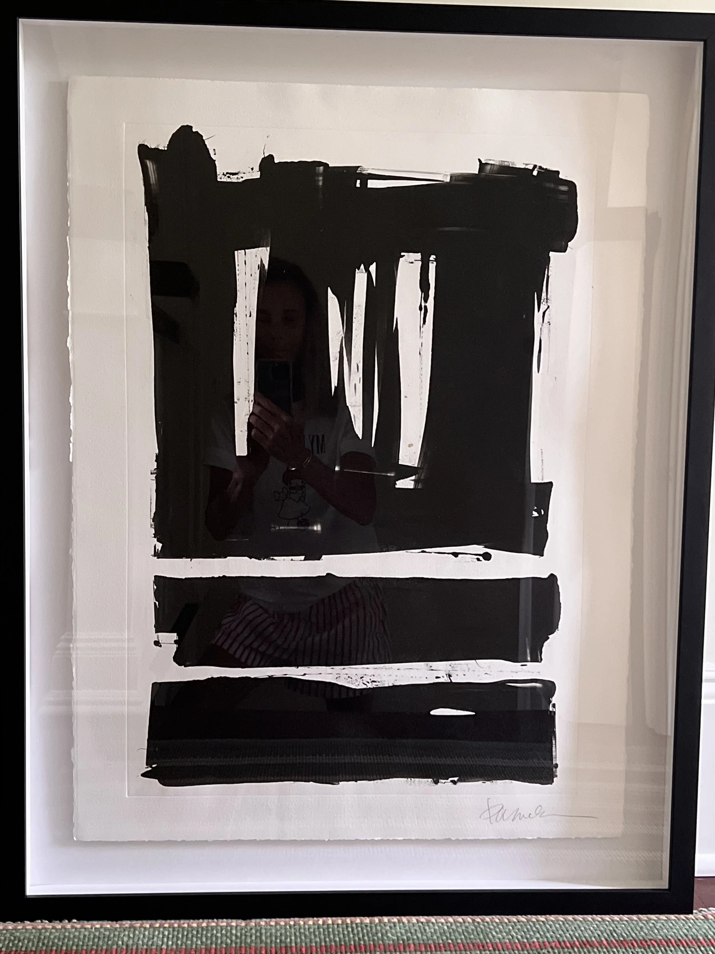 Image Framed in Shadowbox