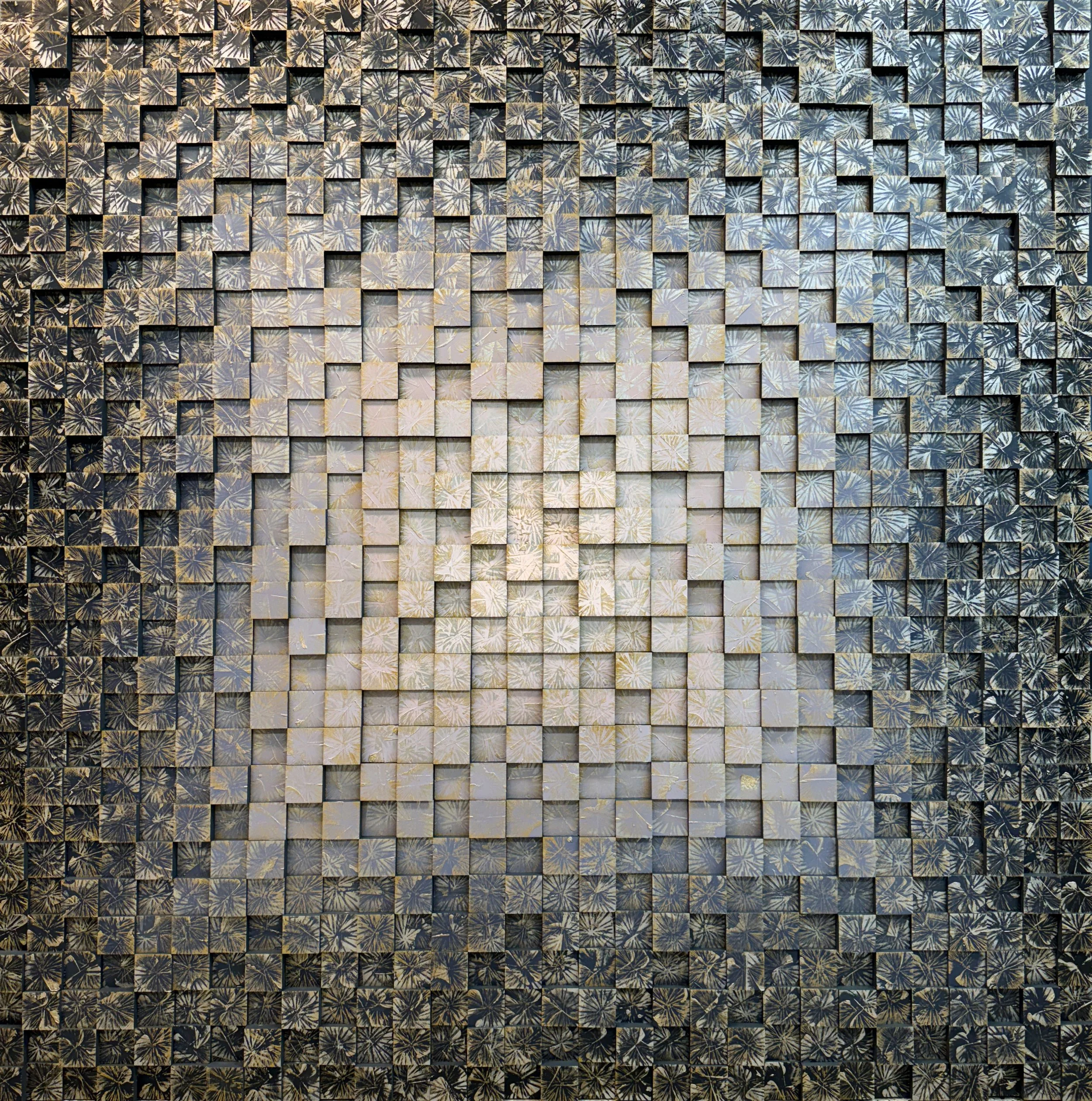 Harmony, 2024, Oil on Sintra, 60” x 60”