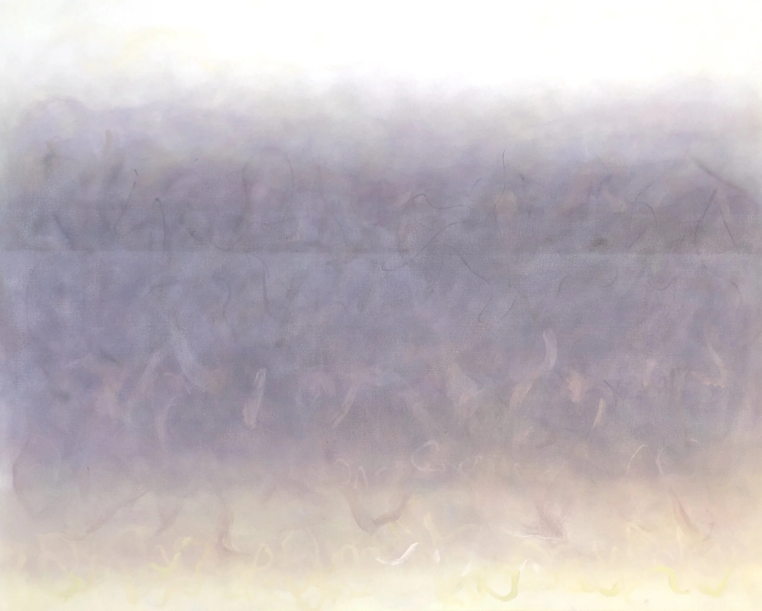 Flow Field III, oil on canvas, 48" x 60"